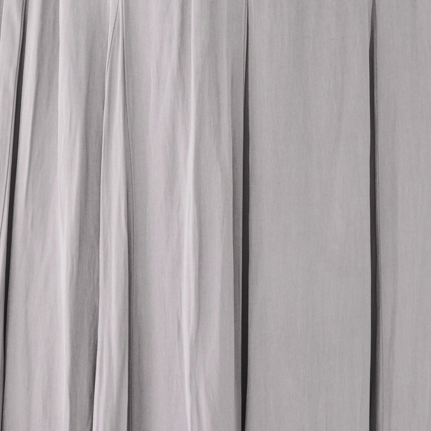 UNTITLED「【ウエストゴム/洗える】パウダークロス ロングスカート」|スカート|