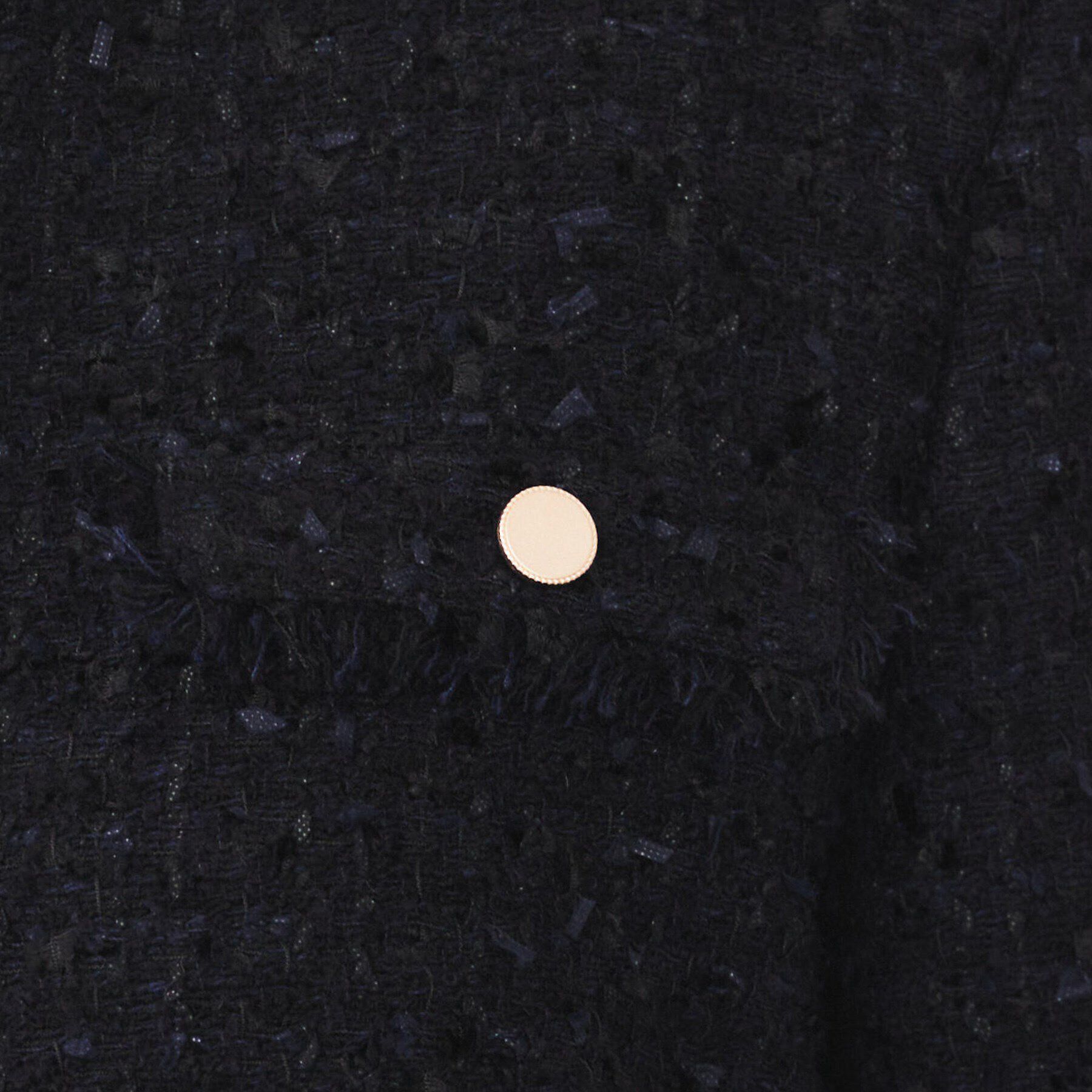 UNTITLED「【きれいめカジュアル/通勤/入卒】ファンシーツイード ジャケット」|ノーカラージャケット|