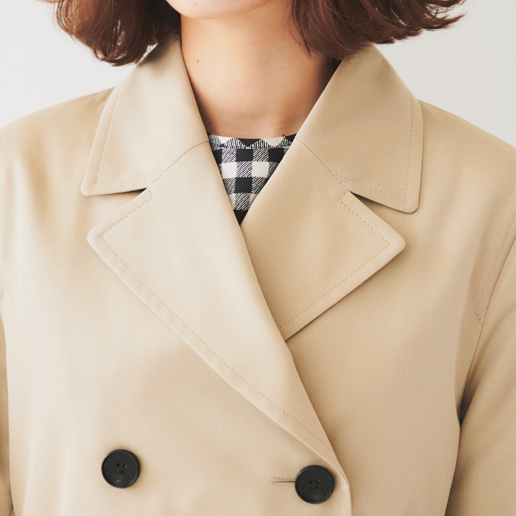 UNTITLED「【オフィス/ハレの日】ライナー付きトレンチコート」|トレンチコート|