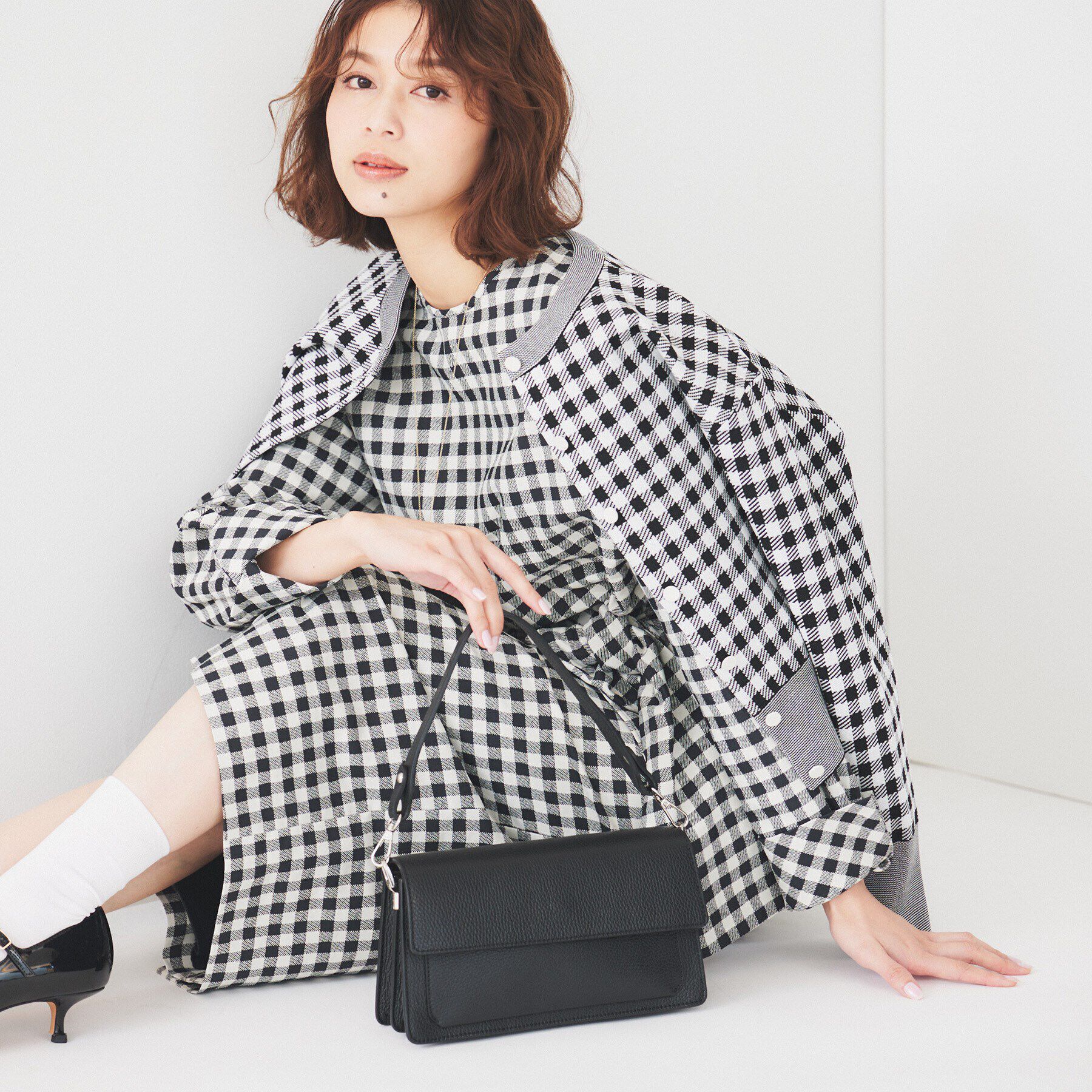 UNTITLED「【本革】2WAYスクエアショルダー」|ショルダー・メッセンジャー|