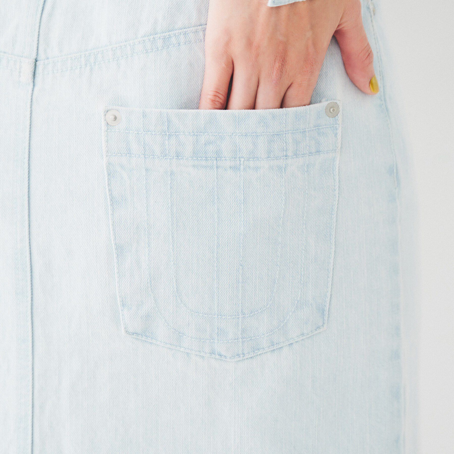 UNTITLED「セミタイトデニムスカート」|スカート|