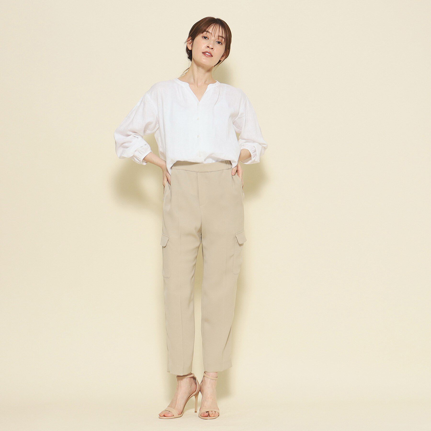 COUP DE CHANCE「【洗える／ゴム仕様】サイドポケット付きパンツ」|その他|