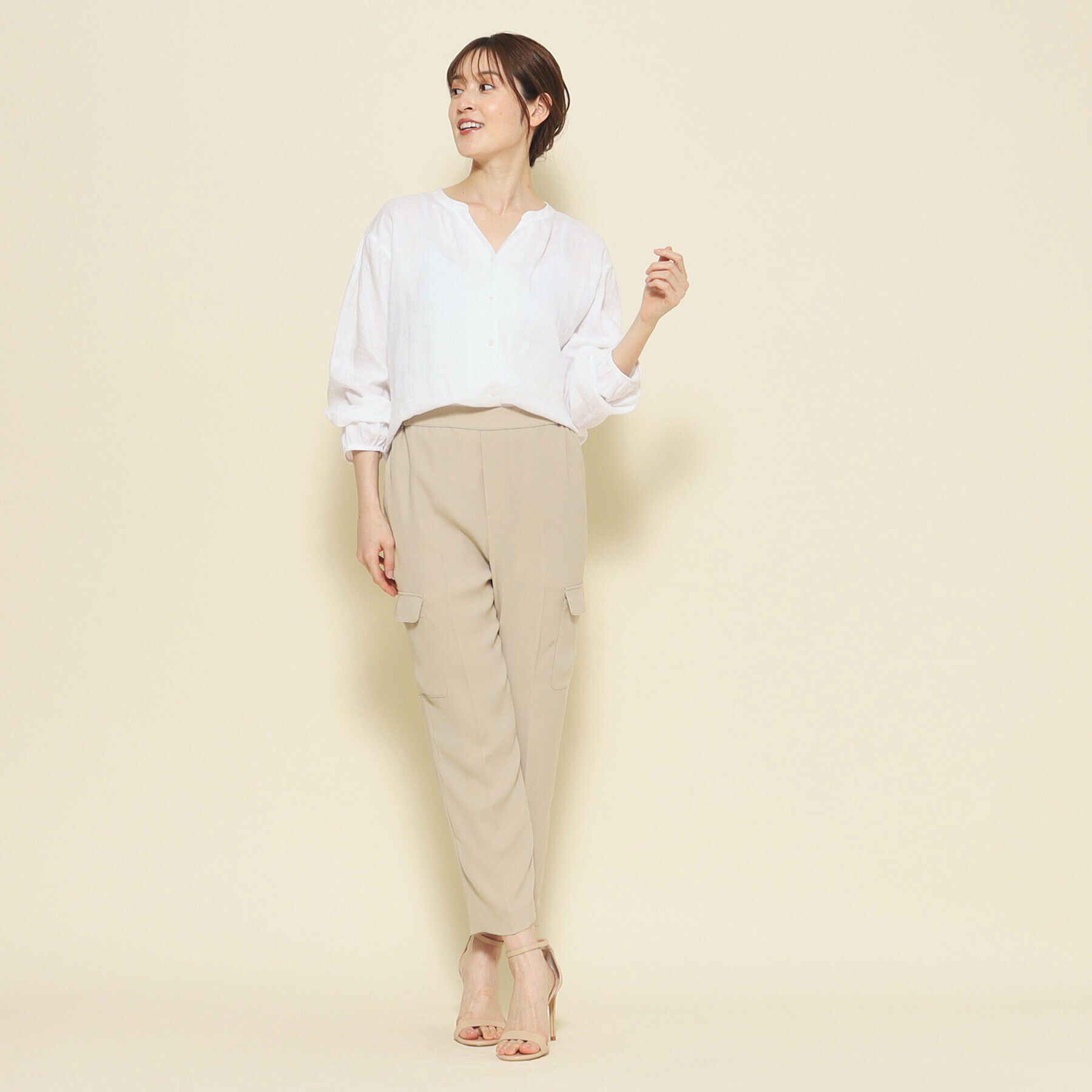 COUP DE CHANCE「【洗える／ゴム仕様】サイドポケット付きパンツ」|その他|