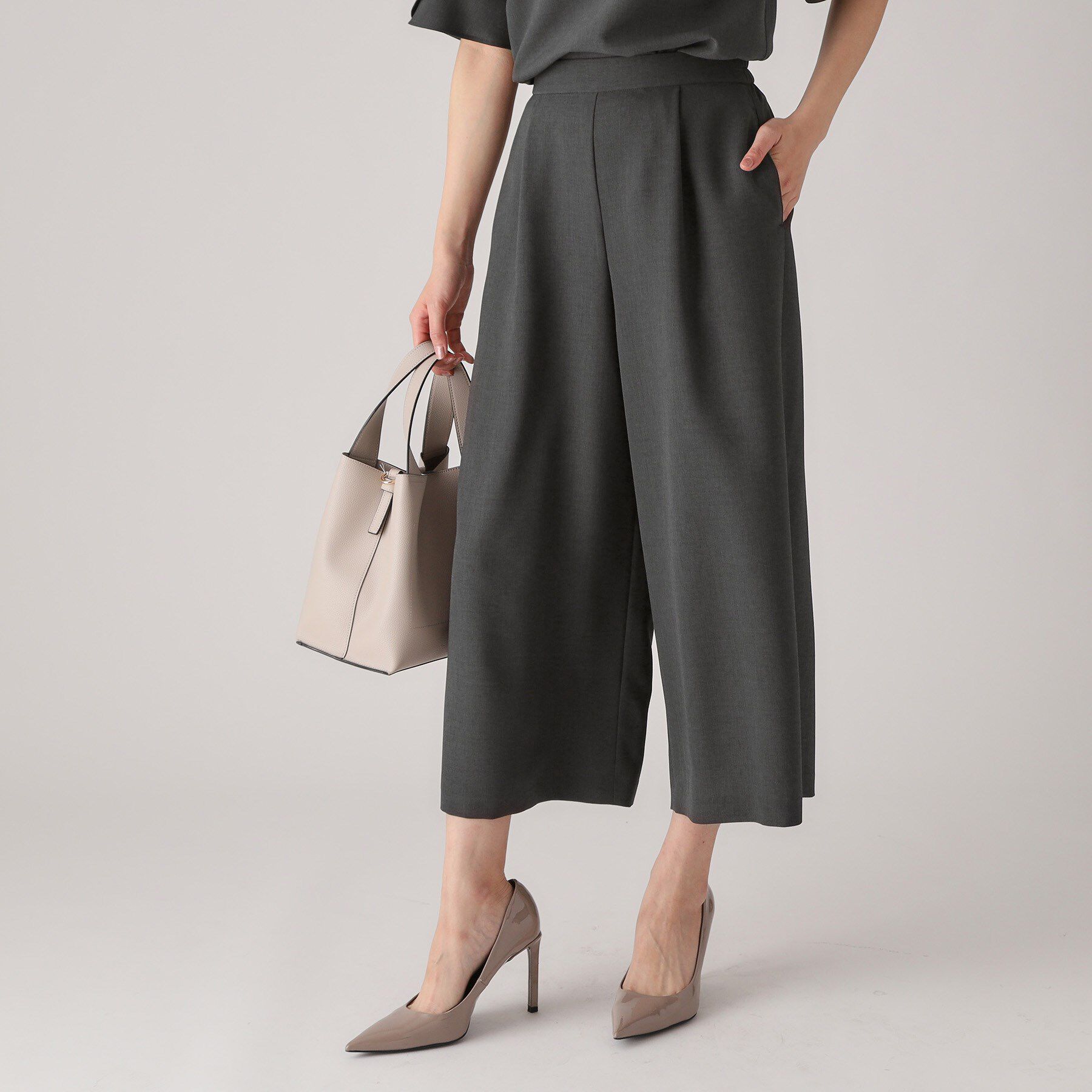 COUP DE CHANCE「【洗える／ウエストゴム】ストレートワイドパンツ」|その他|