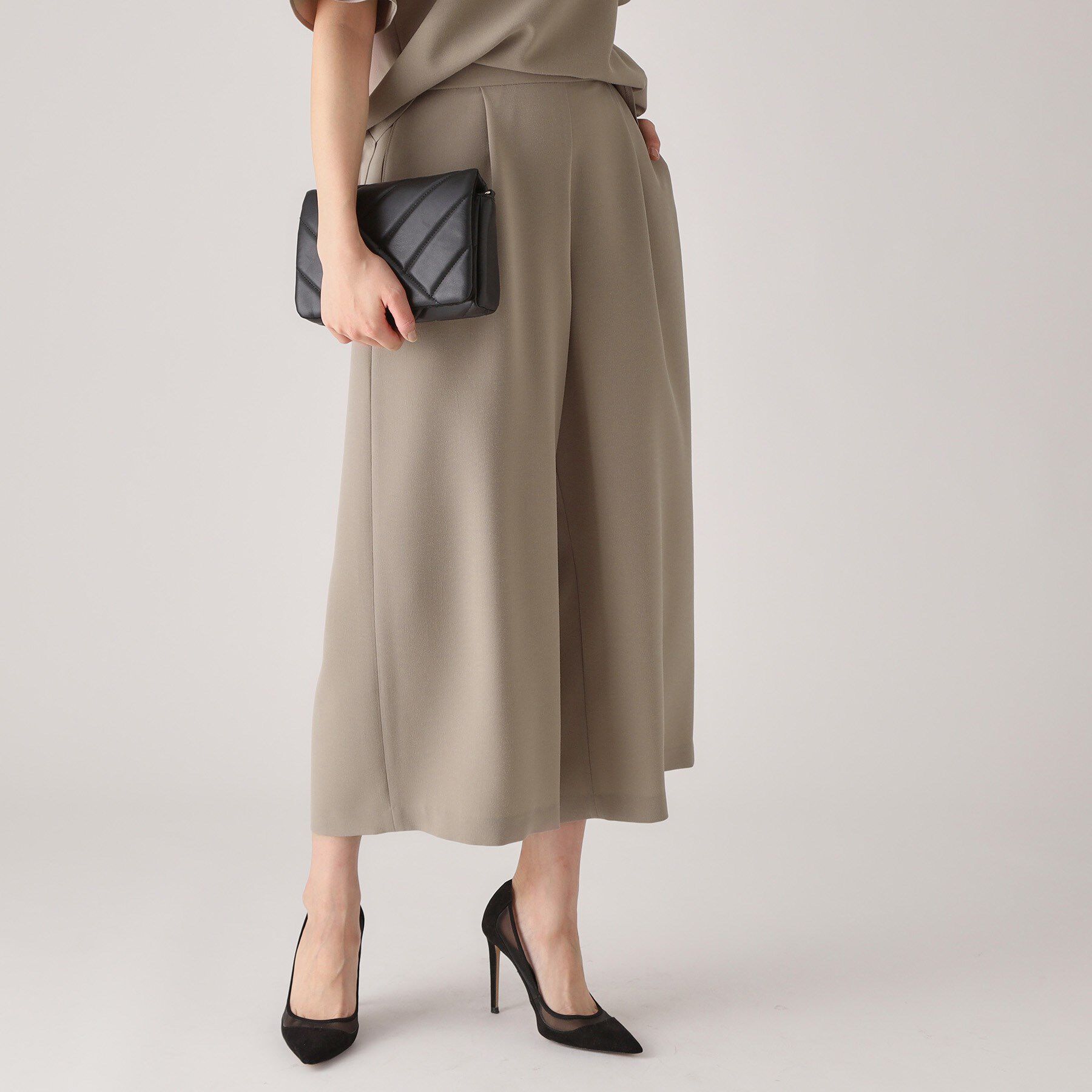 COUP DE CHANCE「【洗える／ウエストゴム】ストレートワイドパンツ」|その他|