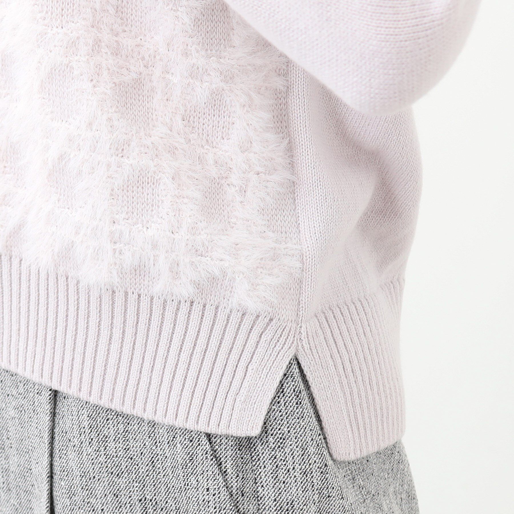 Reflect「【WEB限定カラーあり／手洗い可】フェザーヤーンニット」|ニット・セーター|