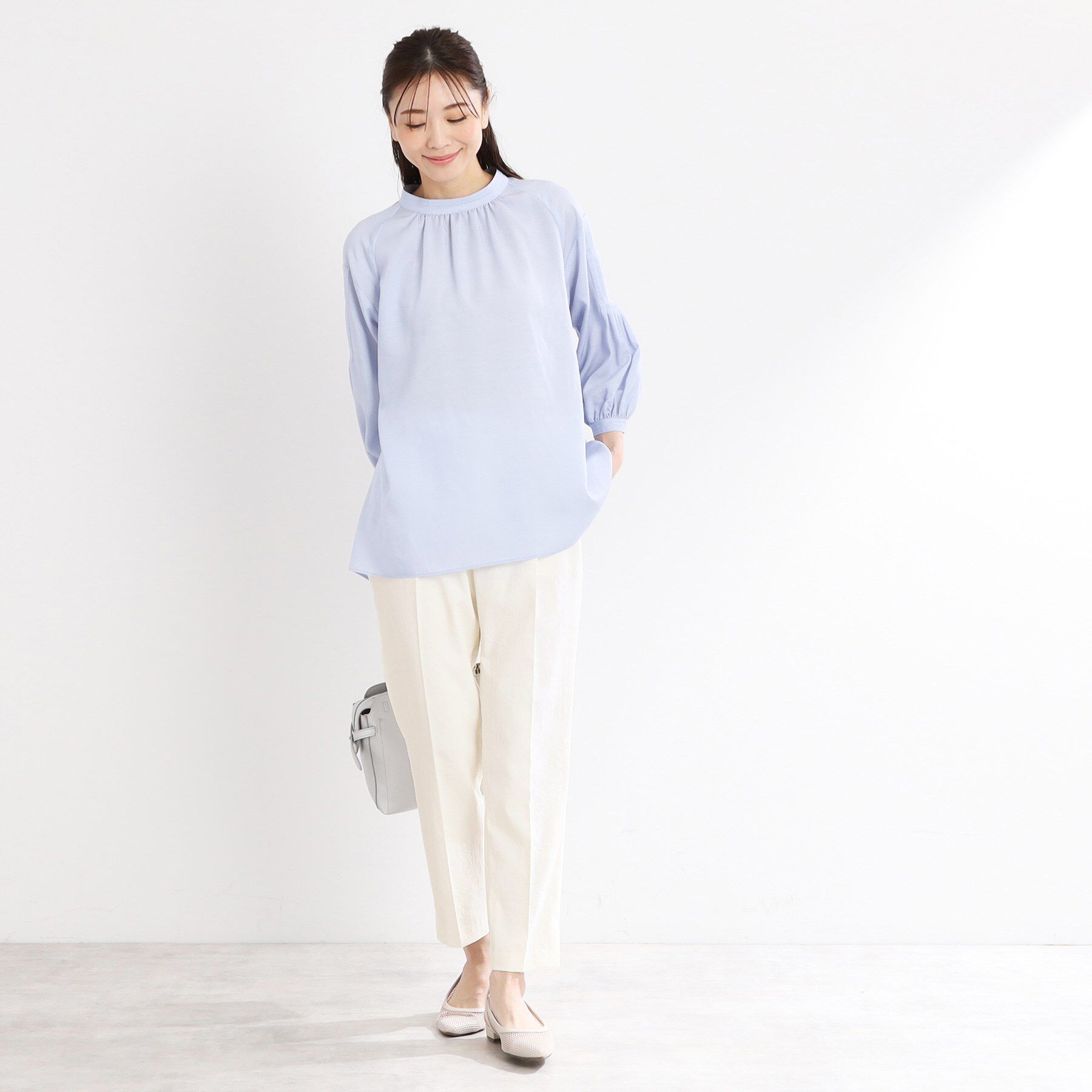 Reflect「【マシンウォッシュ可】リラクシーセンタープレスパンツ」|その他|