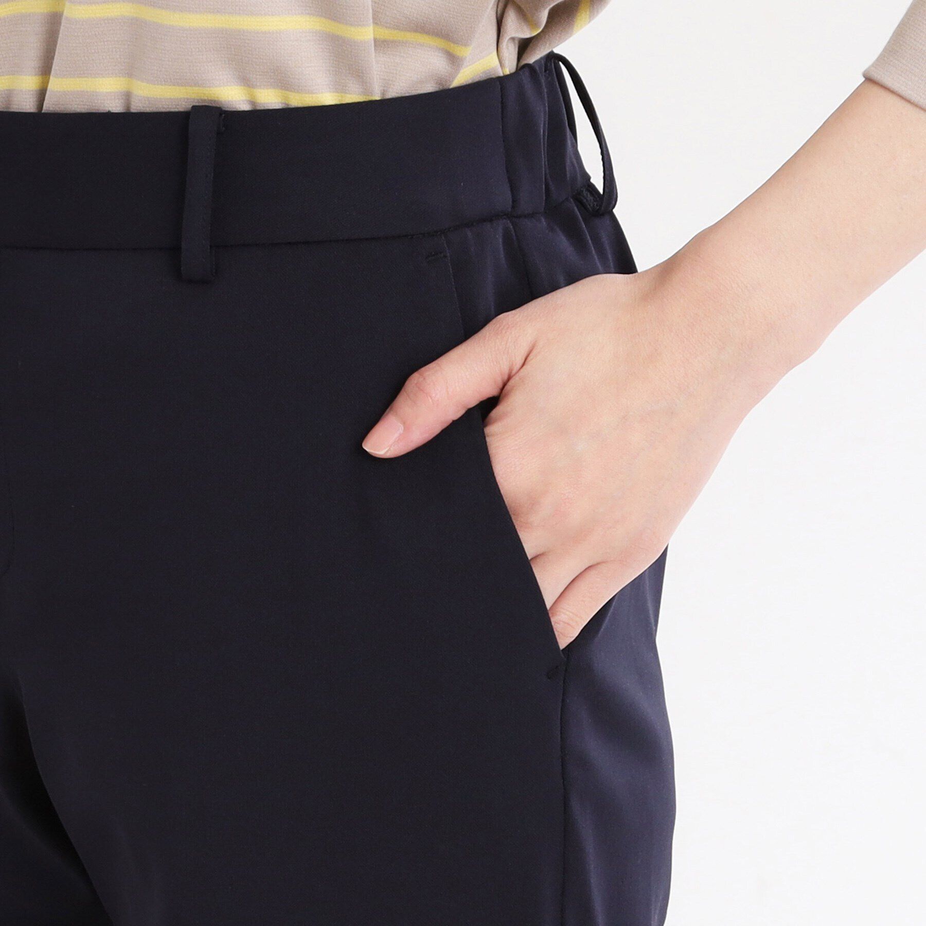 Reflect「【手洗い可／すっきりシルエット】テーパードパンツ」|その他|