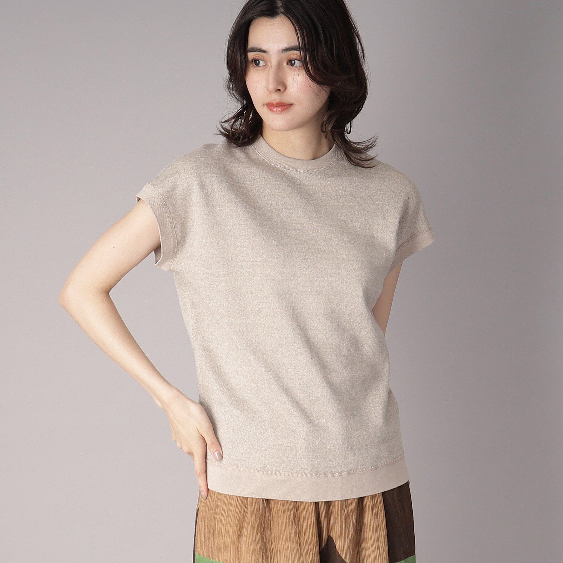 DRESSTERIOR「【毎年人気！／洗える】リネン裏毛フレンチプルオーバー」|Tシャツ・カットソー|