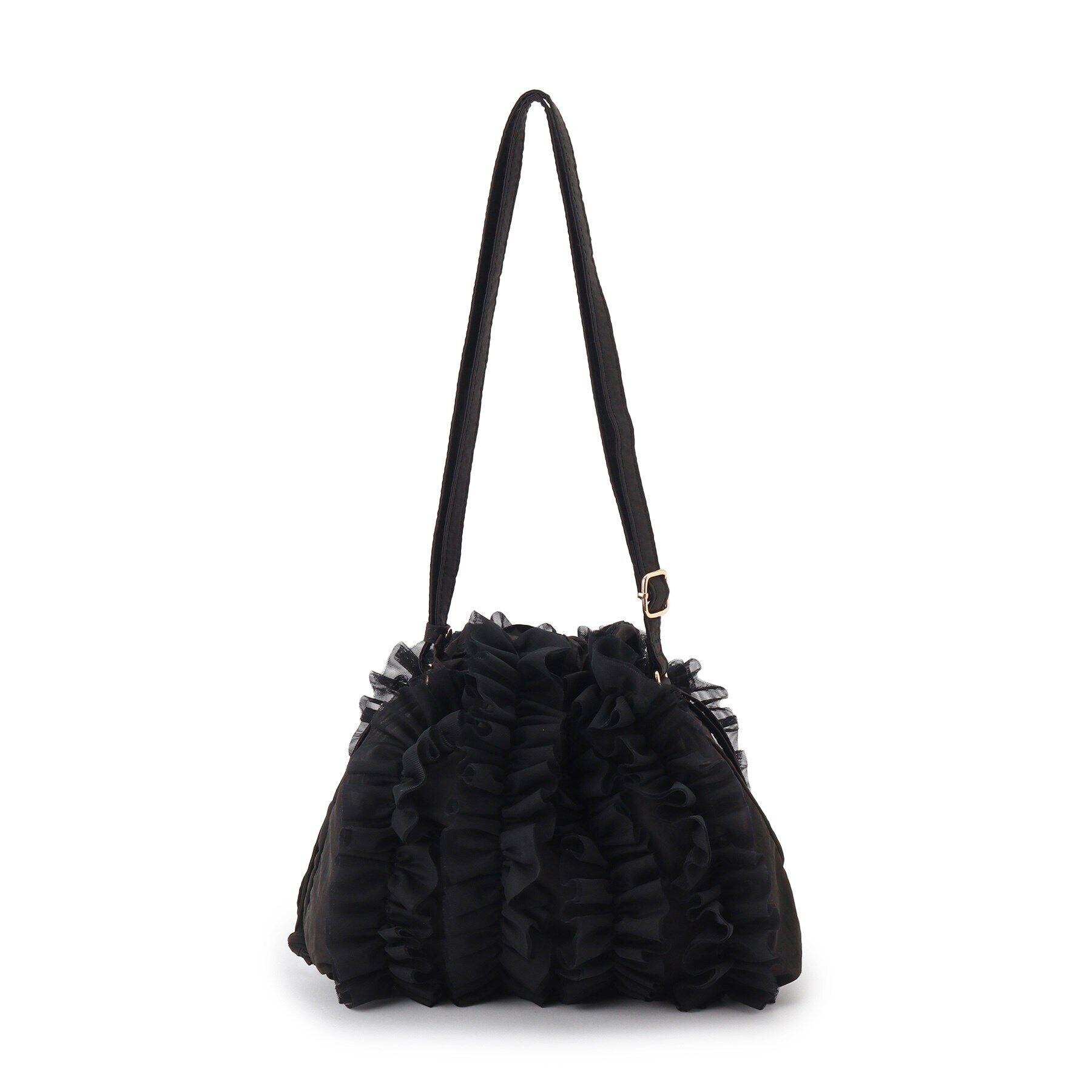 grove「チュールティアード巾着ショルダー」|ショルダー・メッセンジャー|