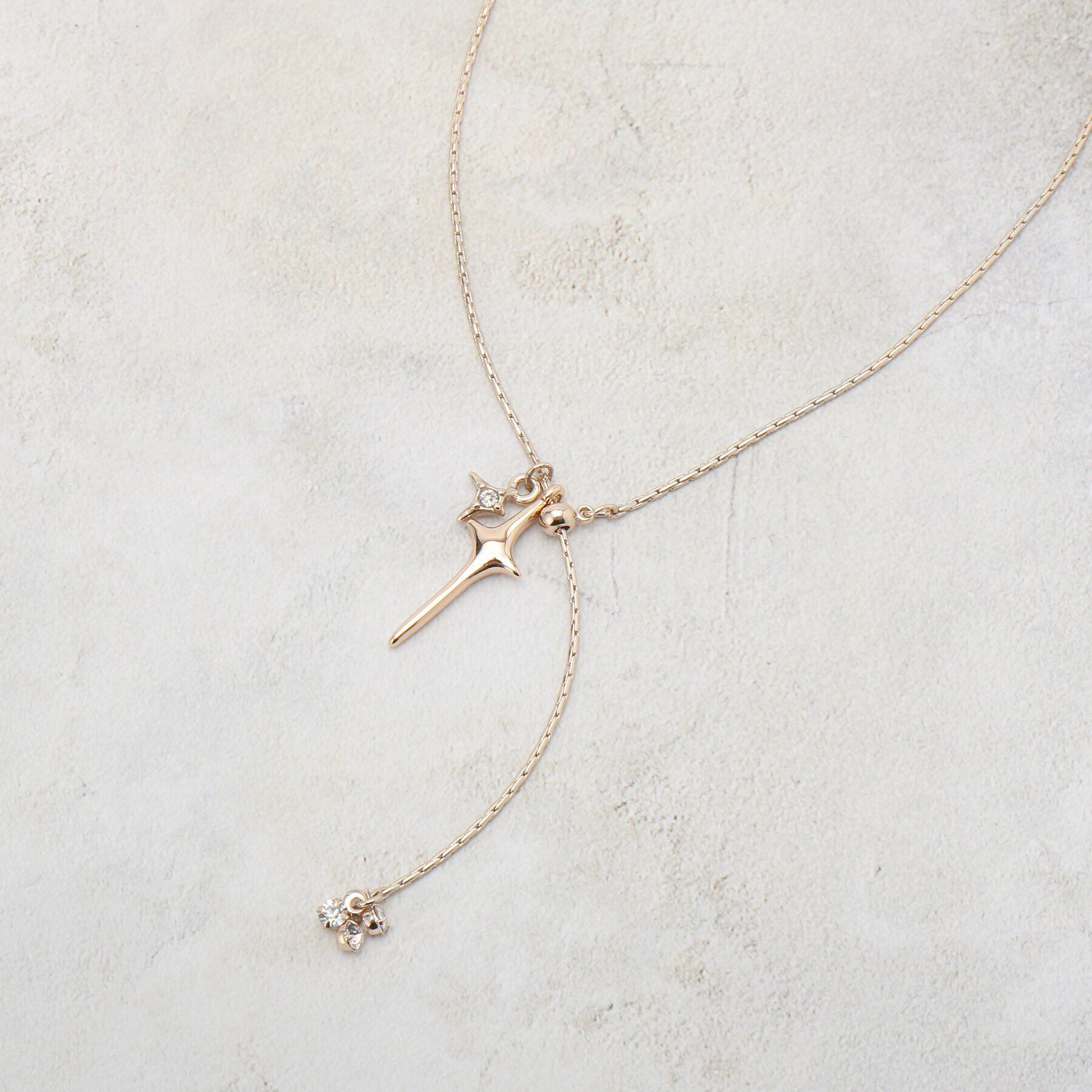 grove「スターアジャスタブルネックレス【2WAY】」|ネックレス|