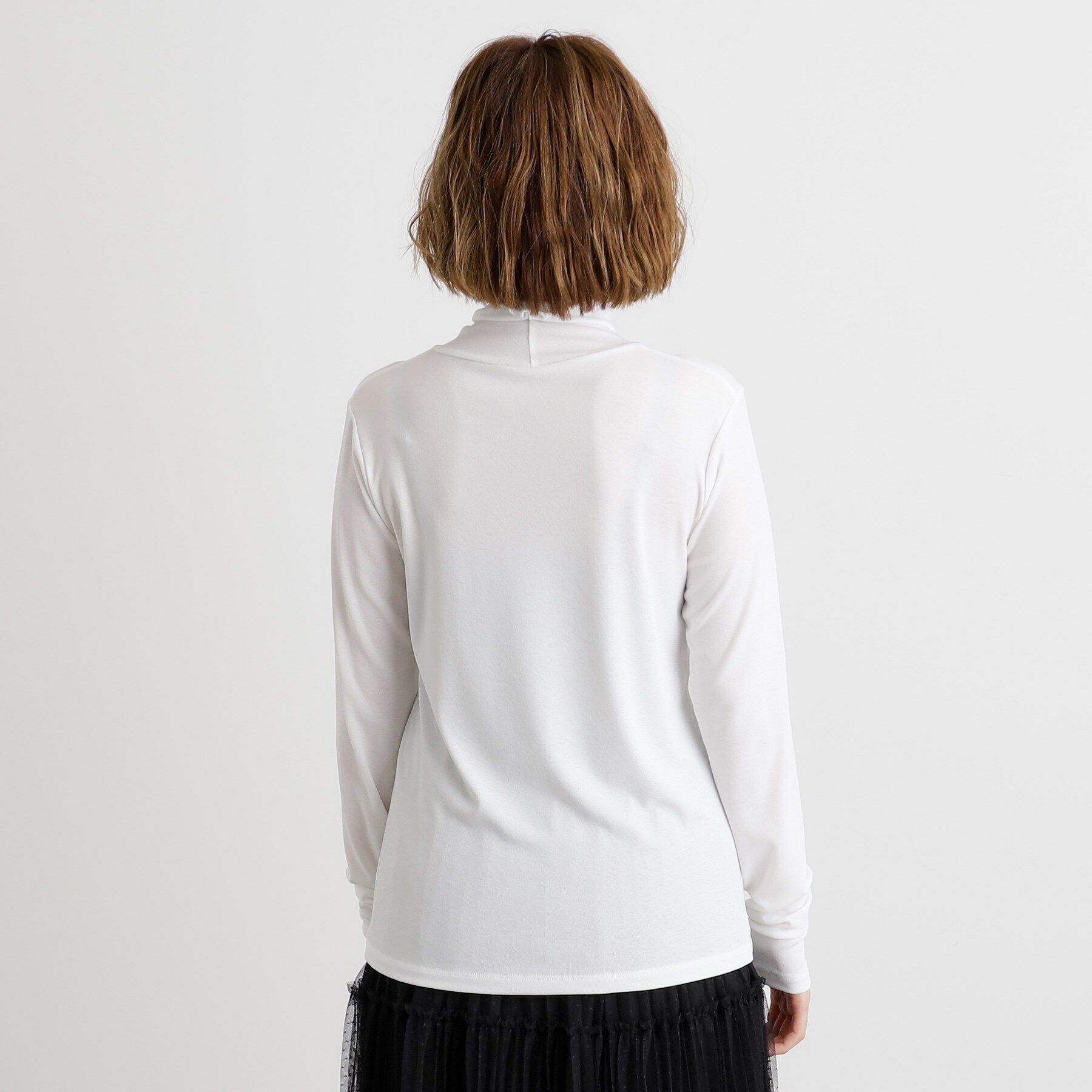 grove「レイヤードシアータートルプルオーバー」|Tシャツ・カットソー|