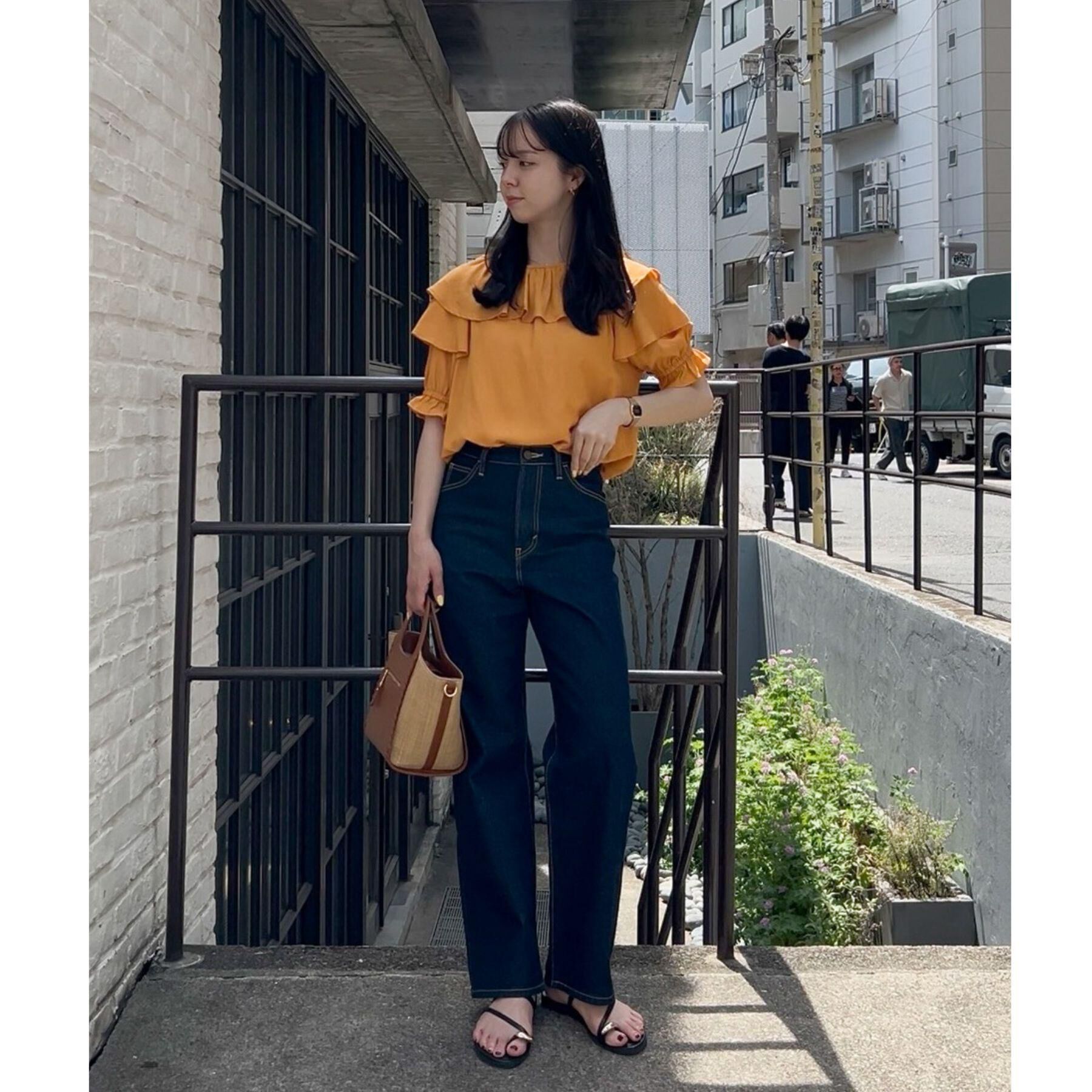 grove「【Lee&times;grove別注】WIDE DENIM PANTS」|デニム|