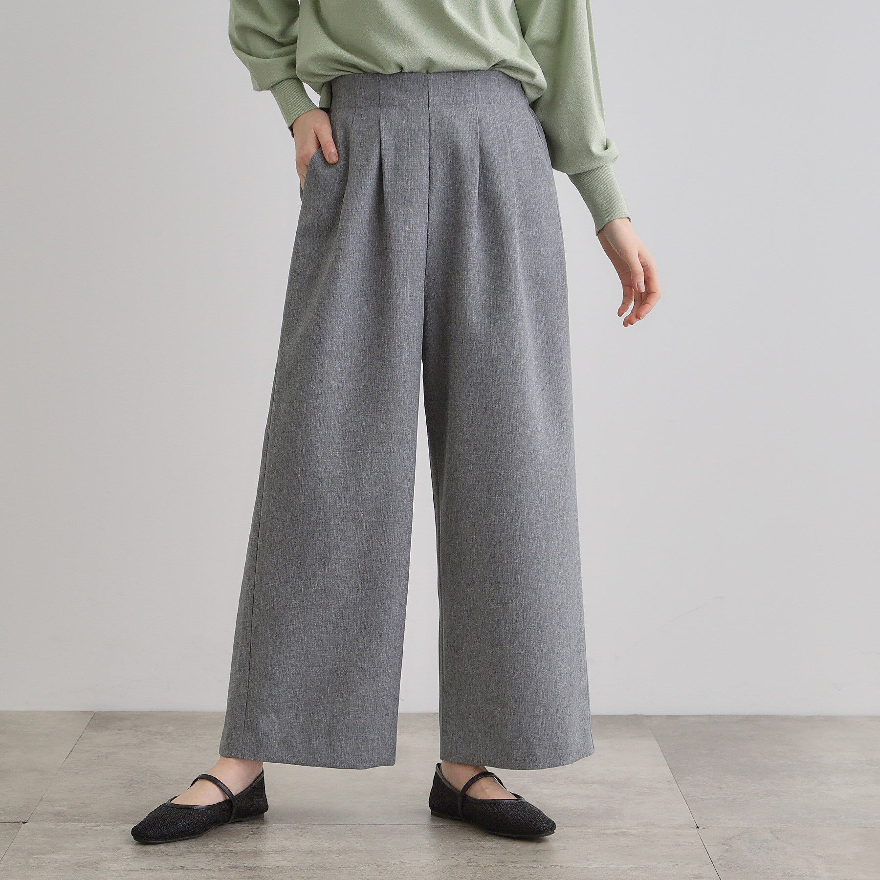 grove「デニムアソート麻調ビスチェセット」|スーツ|