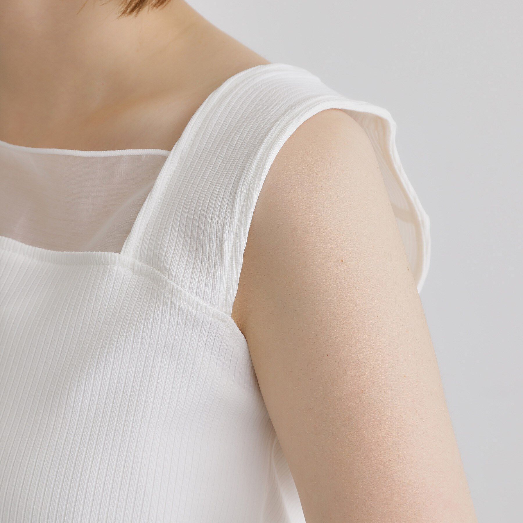 grove「シアードッキングタンクトップ」|キャミソール|