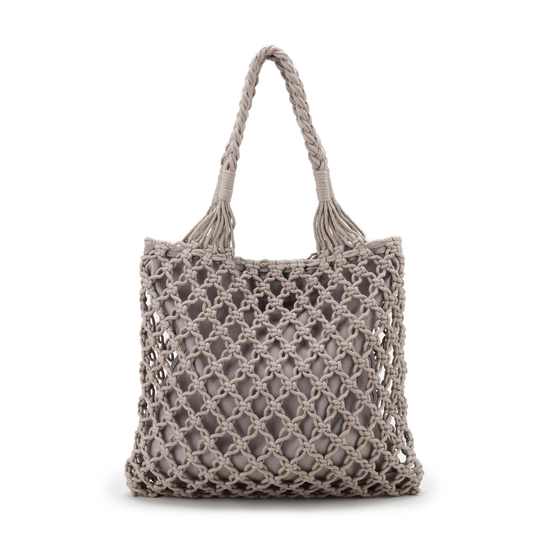 grove「マクラメトート」|トートバッグ|