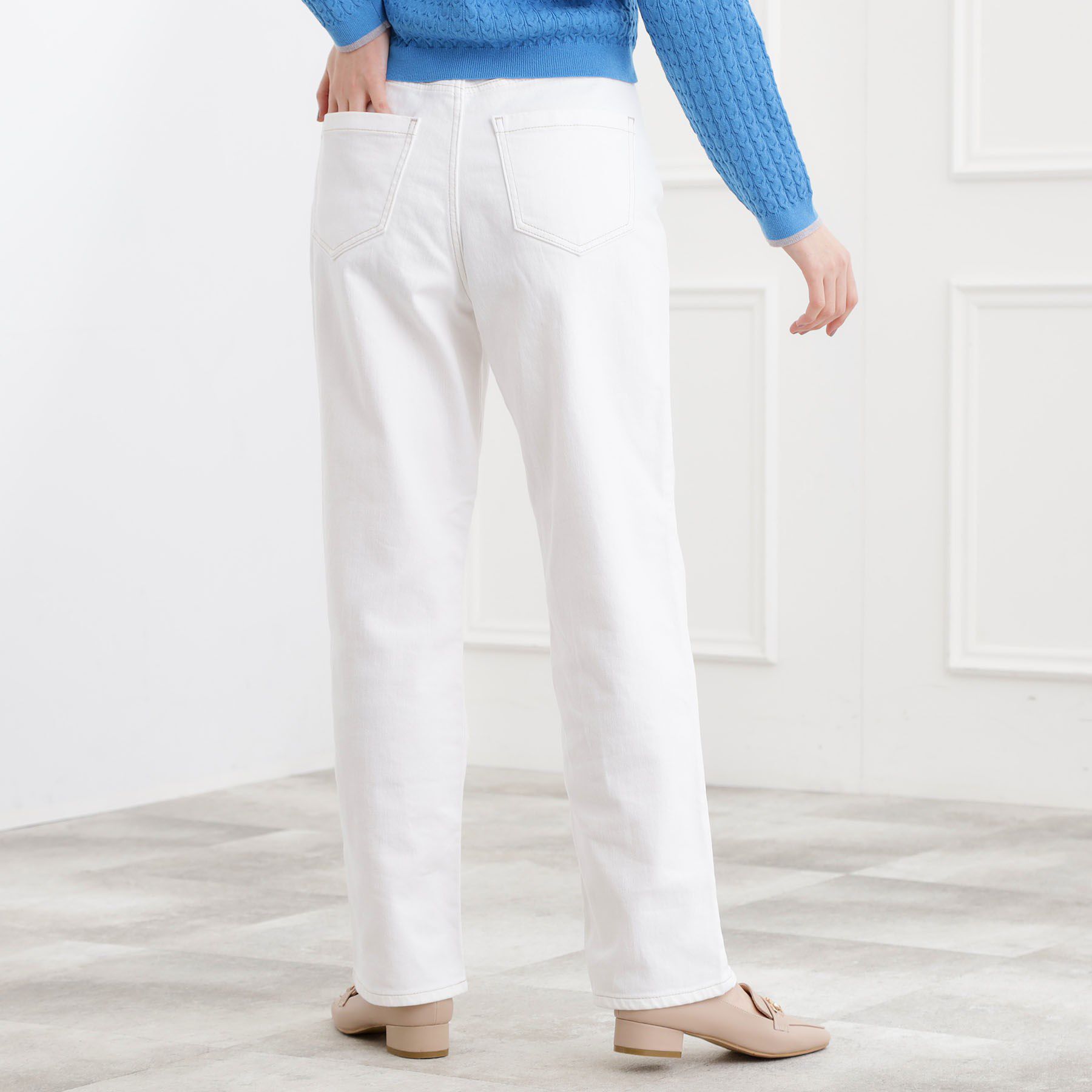 grove「【選べる着丈】大人のためのストレートデニムパンツ」|デニム|