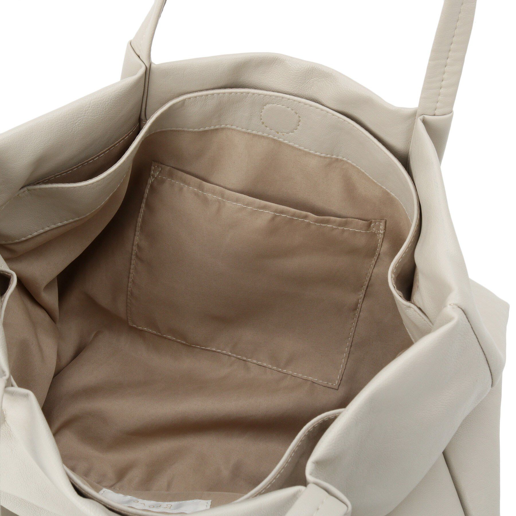 grove「【A4】タックポケ3層トート」|トートバッグ|