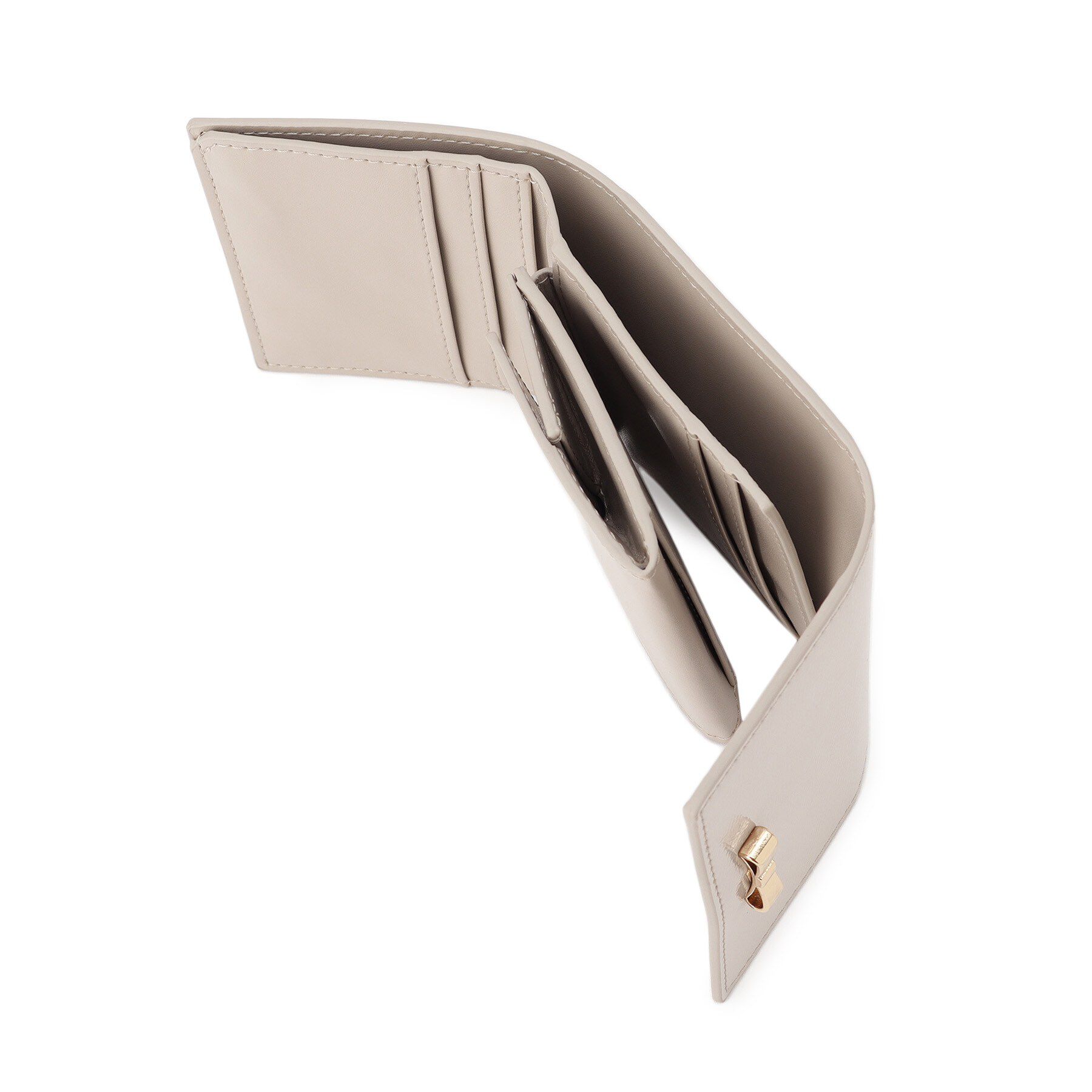 grove「リボンエナメル三つ折り財布」|財布|