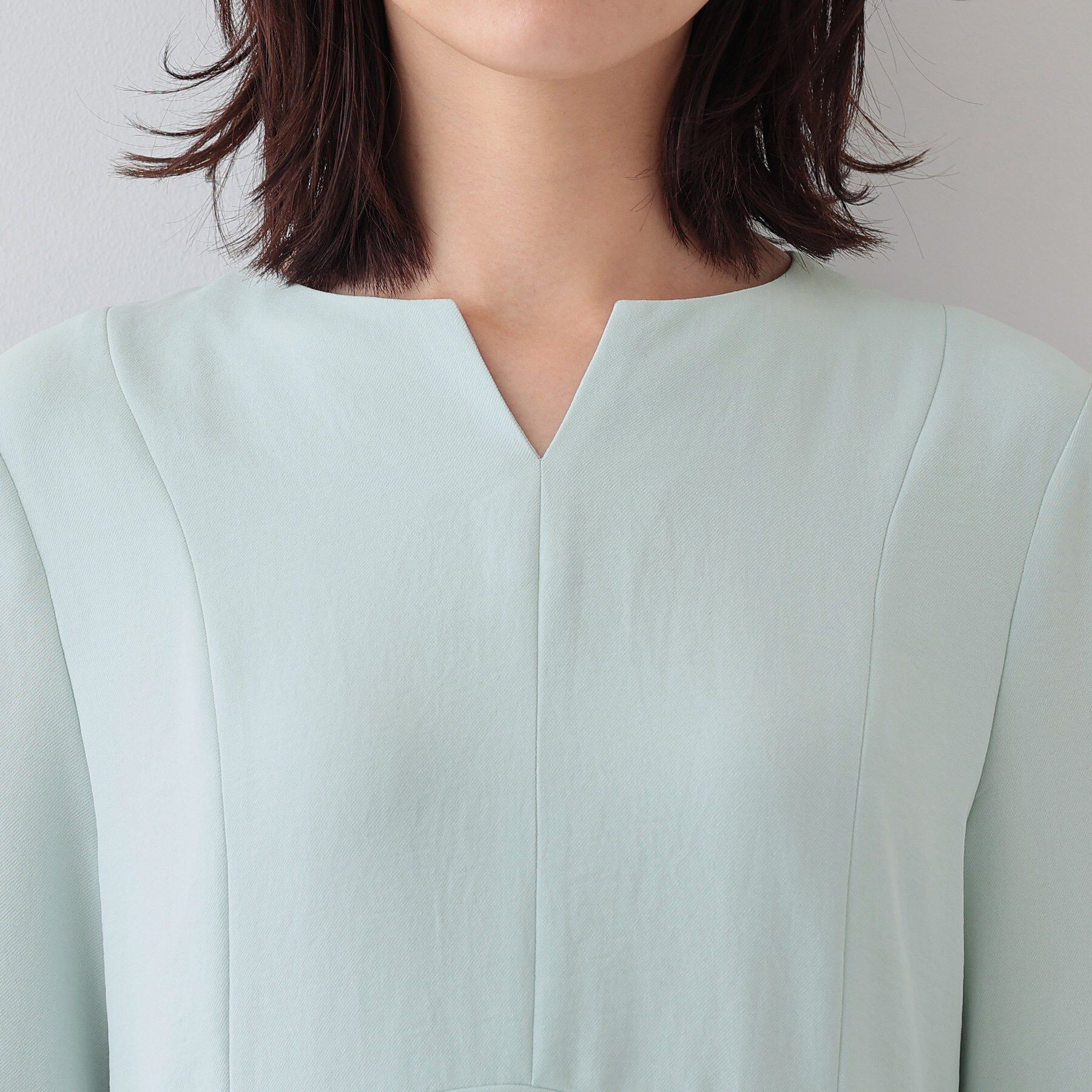 INDIVI「【着る日傘/遮熱/UVケア】フィット＆フレアワンピース」|ワンピース|