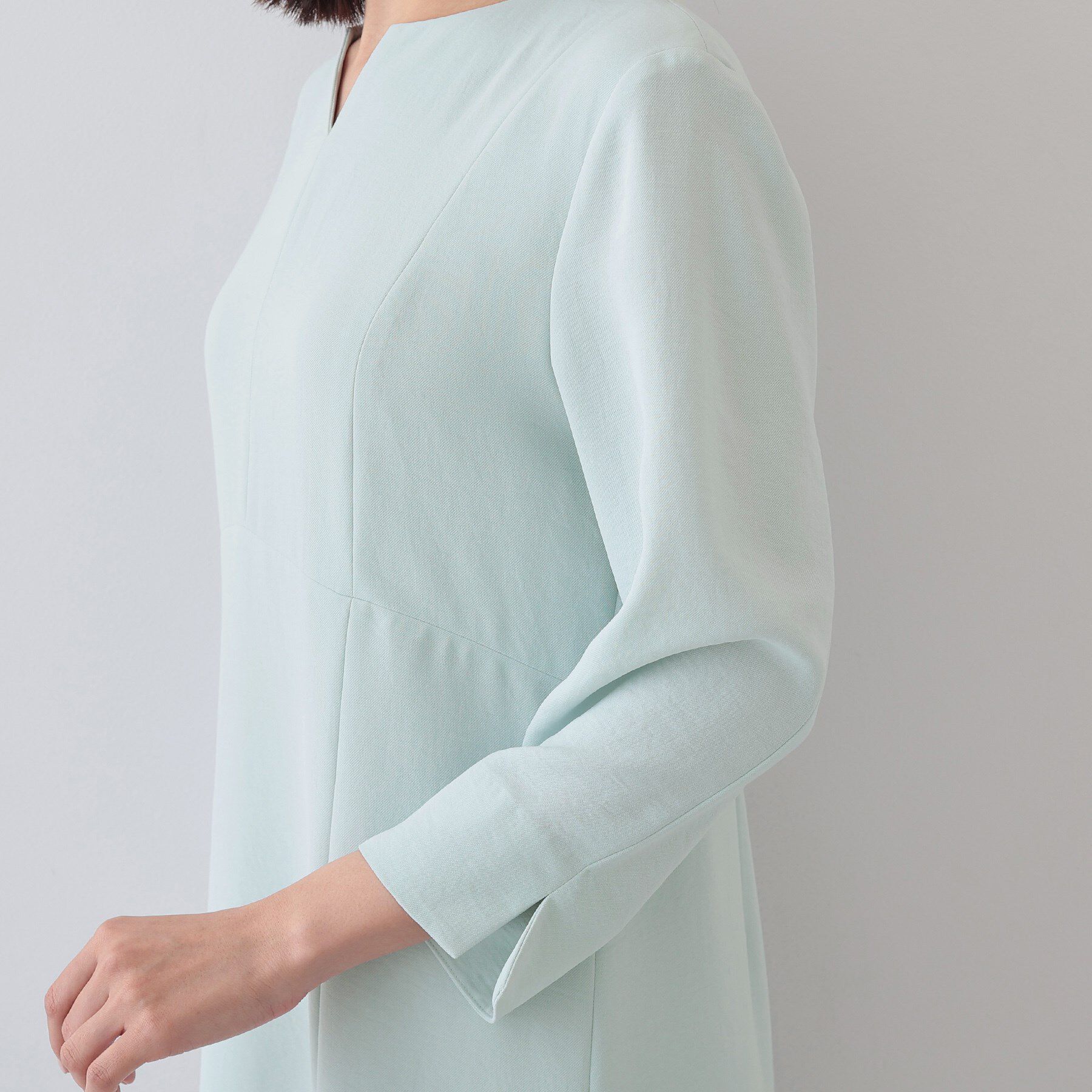 INDIVI「【着る日傘/遮熱/UVケア】フィット＆フレアワンピース」|ワンピース|