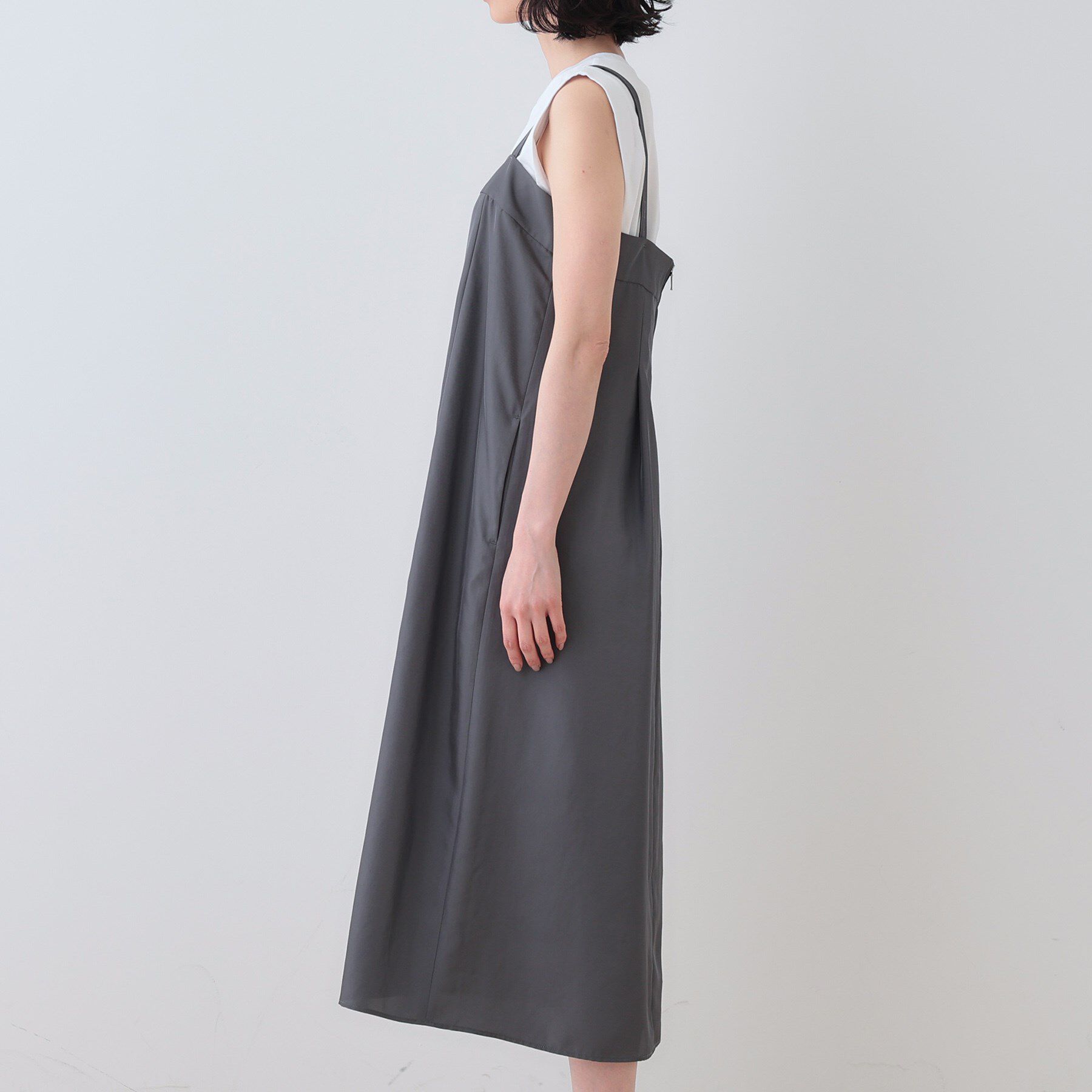 INDIVI「【洗える／UVケア】スリップワンピース」|ワンピース|