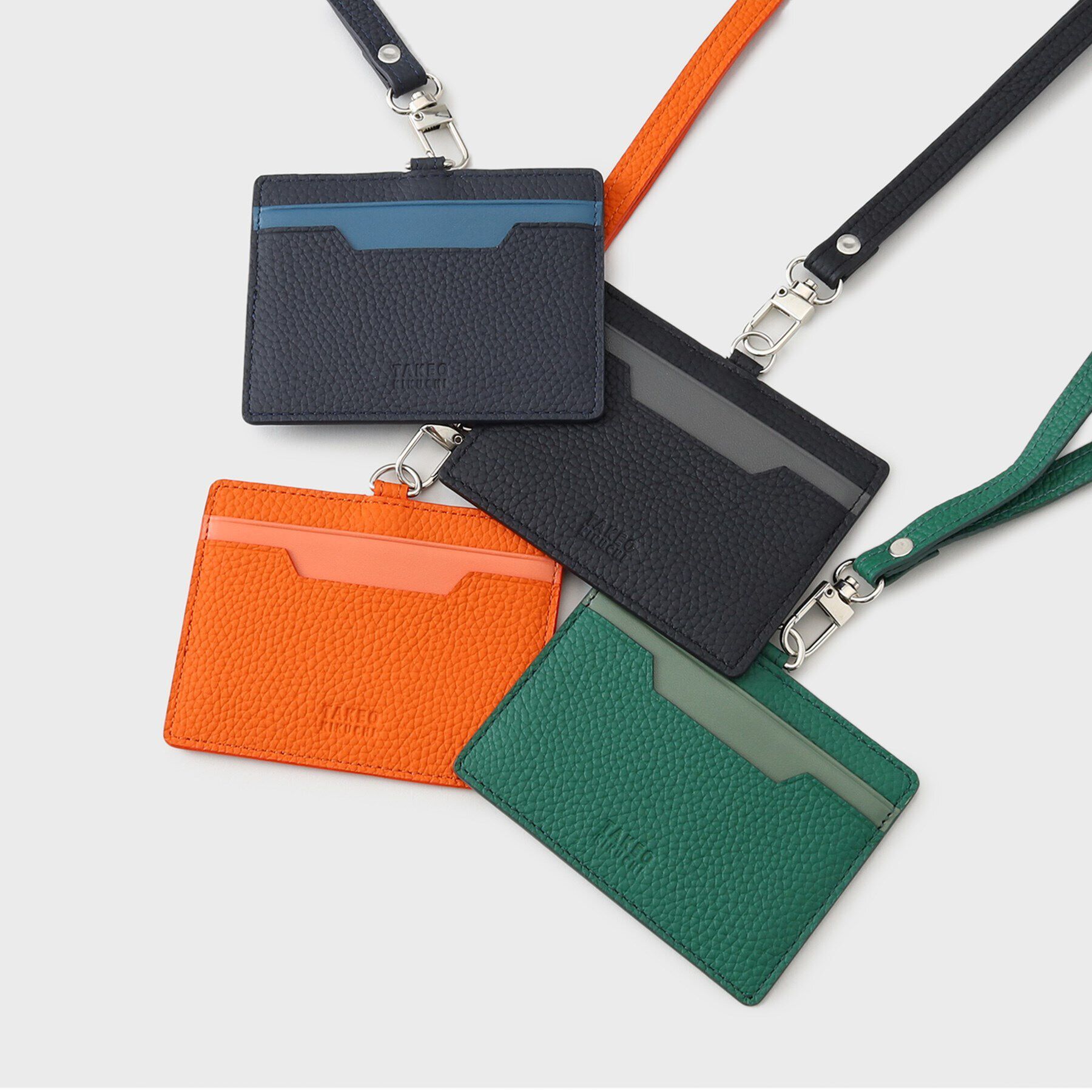 TAKEO KIKUCHI「ソフトシュリンクレザー IDケース」|キーケース|