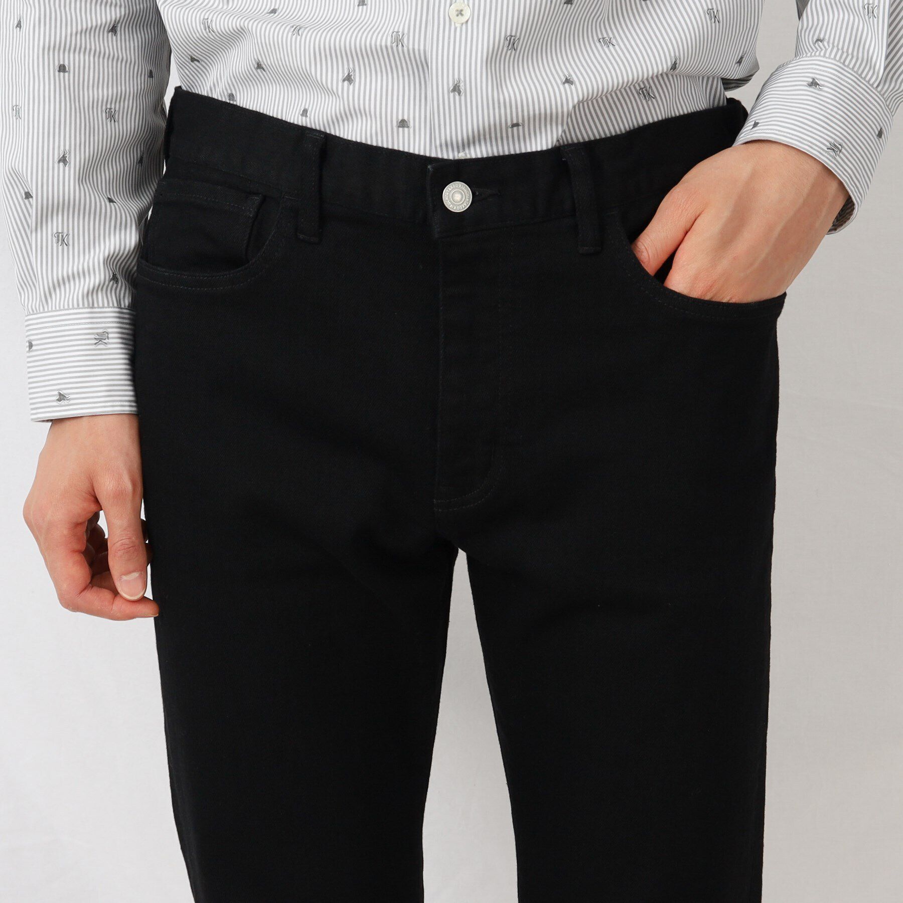 TAKEO KIKUCHI「【Sサイズ～】ストレッチ デニム パンツ」|デニム|