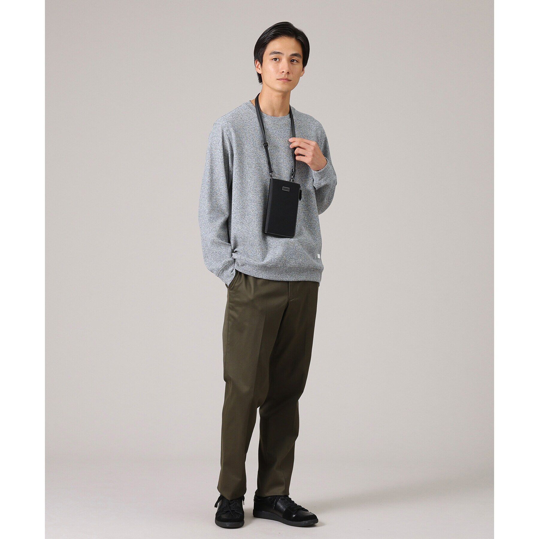 TAKEO KIKUCHI「【スマホ対応】メッシュコンビ ミニショルダーバッグ」|ショルダー・メッセンジャー|