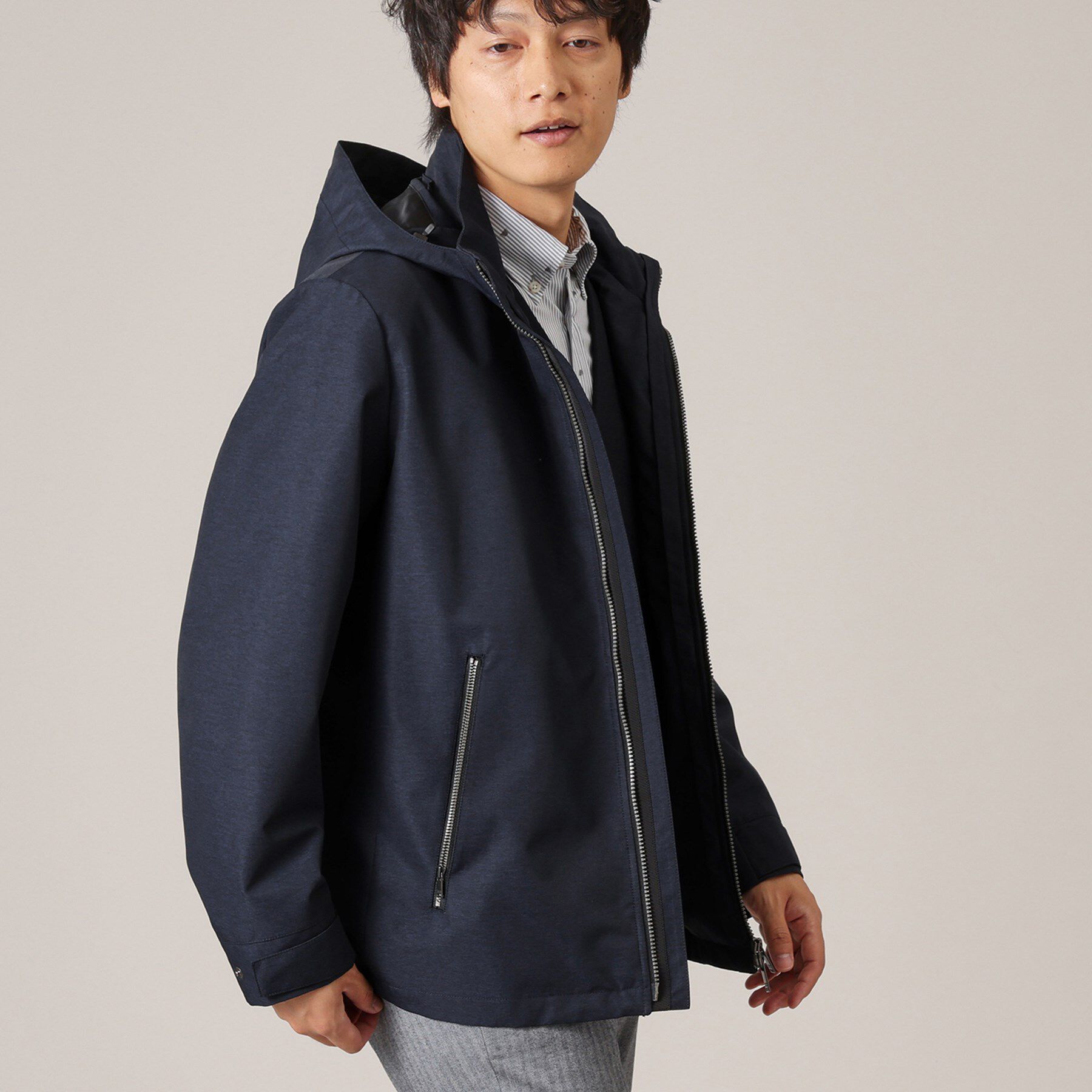 TAKEO KIKUCHI「【軽量アウター】エレクティブ シェル ブルゾン」|ブルゾン・スタジャン|