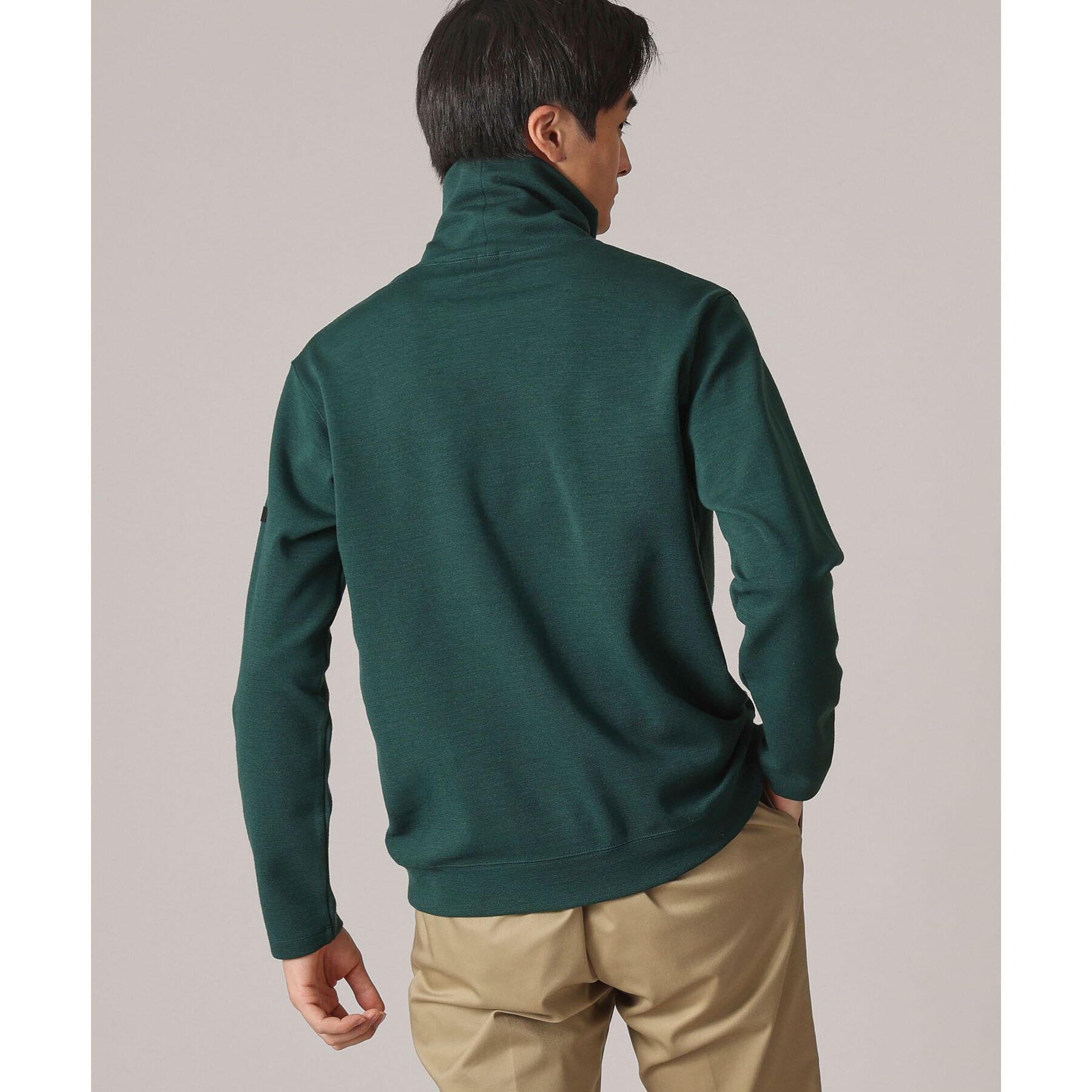 TAKEO KIKUCHI「ウールブレンド オフタートルネック カットソー」|Tシャツ・カットソー|