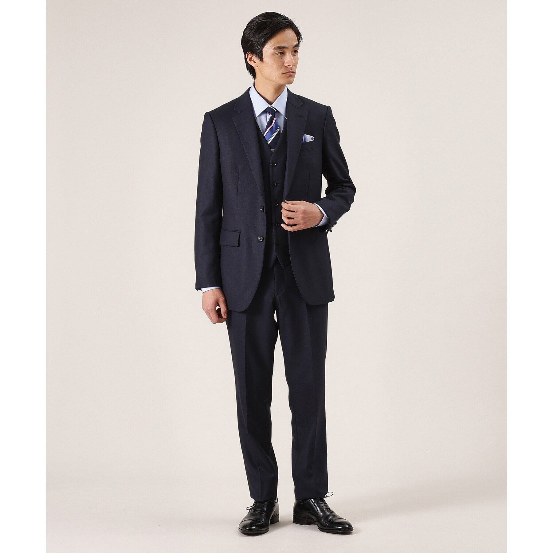 TAKEO KIKUCHI「【入卒/セレモニー対応】カラーストライプ ネクタイ」|ネクタイ・蝶ネクタイ|