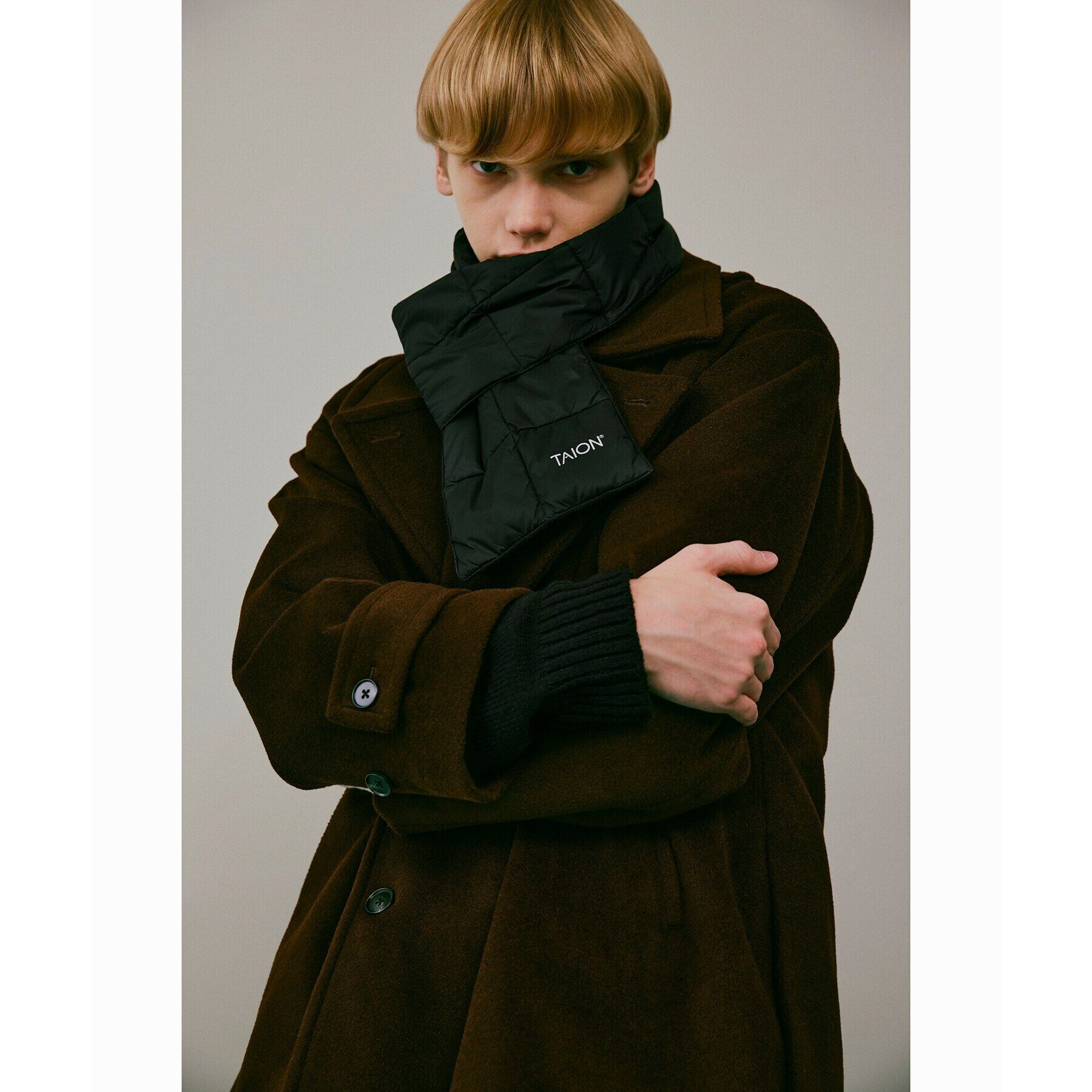 tk.TAKEO KIKUCHI「TAION ダウンマフラー」|ストール|