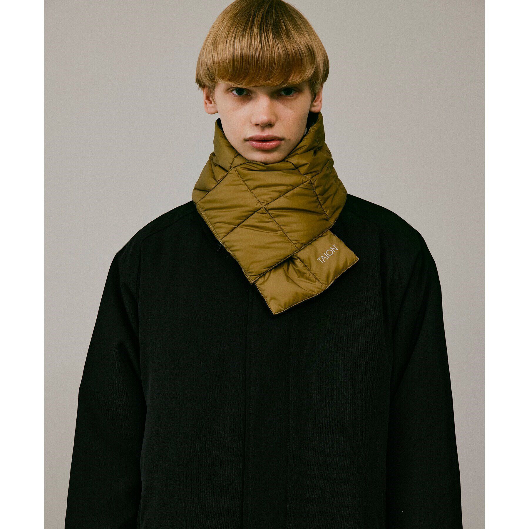 tk.TAKEO KIKUCHI「TAION ダウンマフラー」|ストール|
