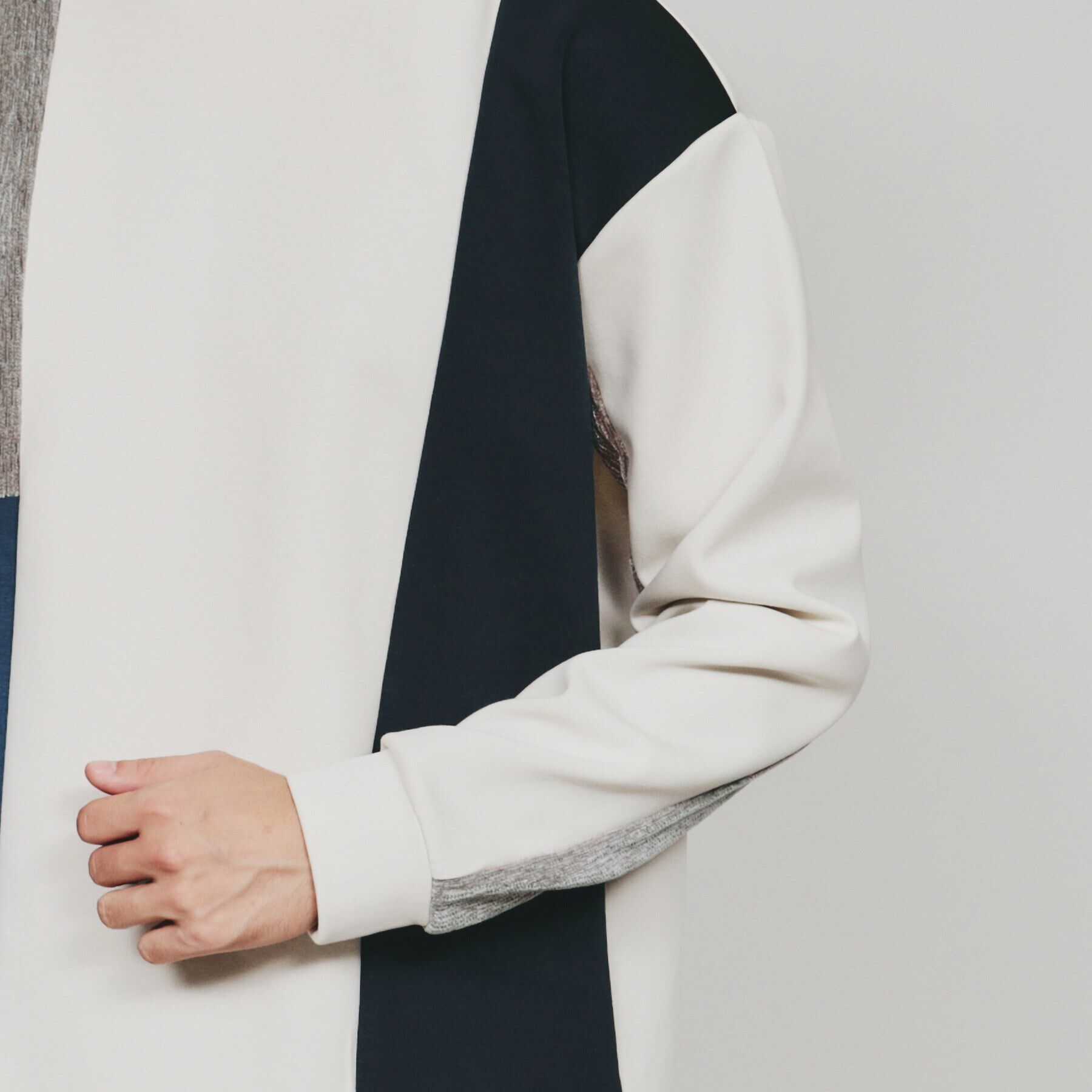 tk.TAKEO KIKUCHI「切替モールスウェット」|パーカー|