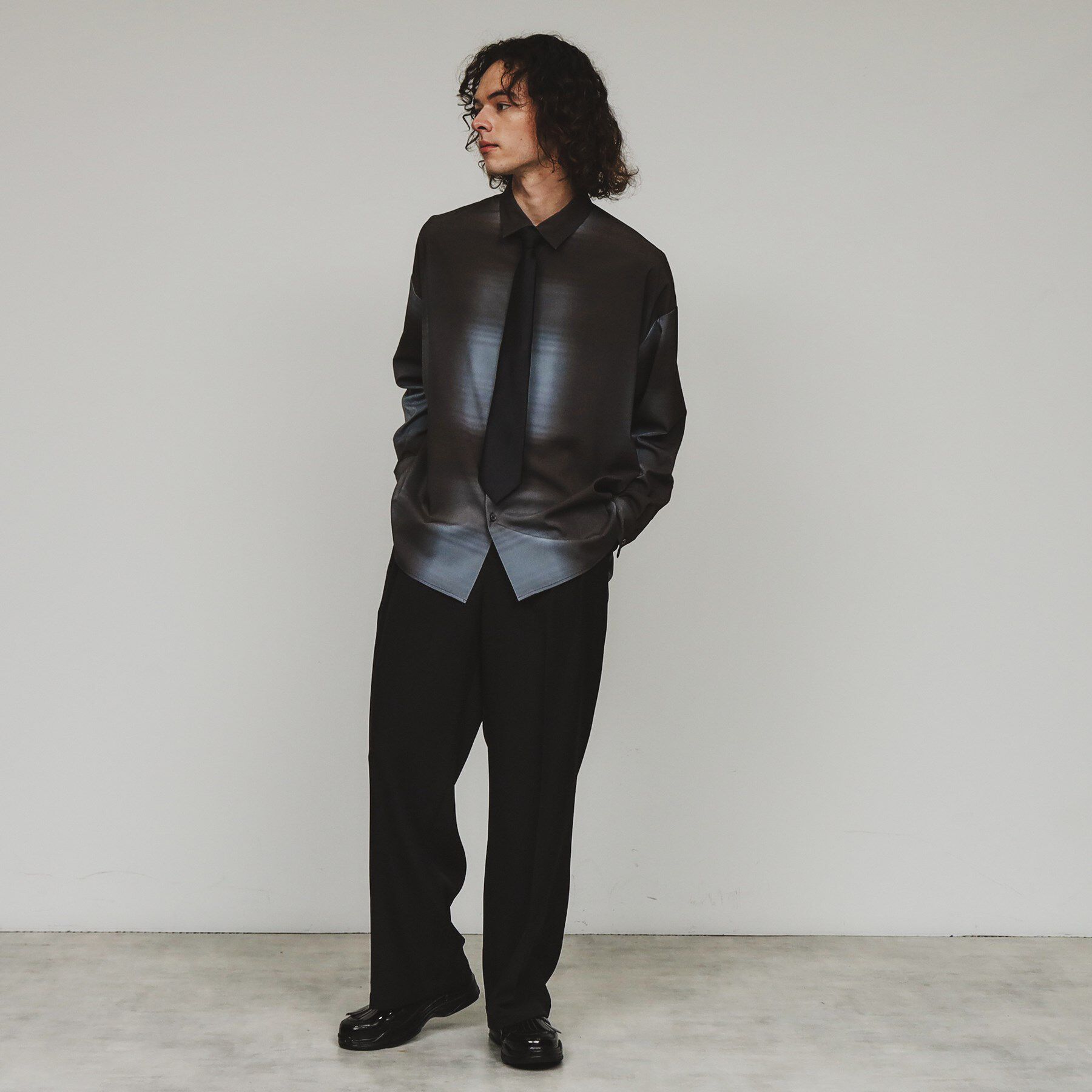 tk.TAKEO KIKUCHI「ワイドテーパードタックパンツ」|その他|