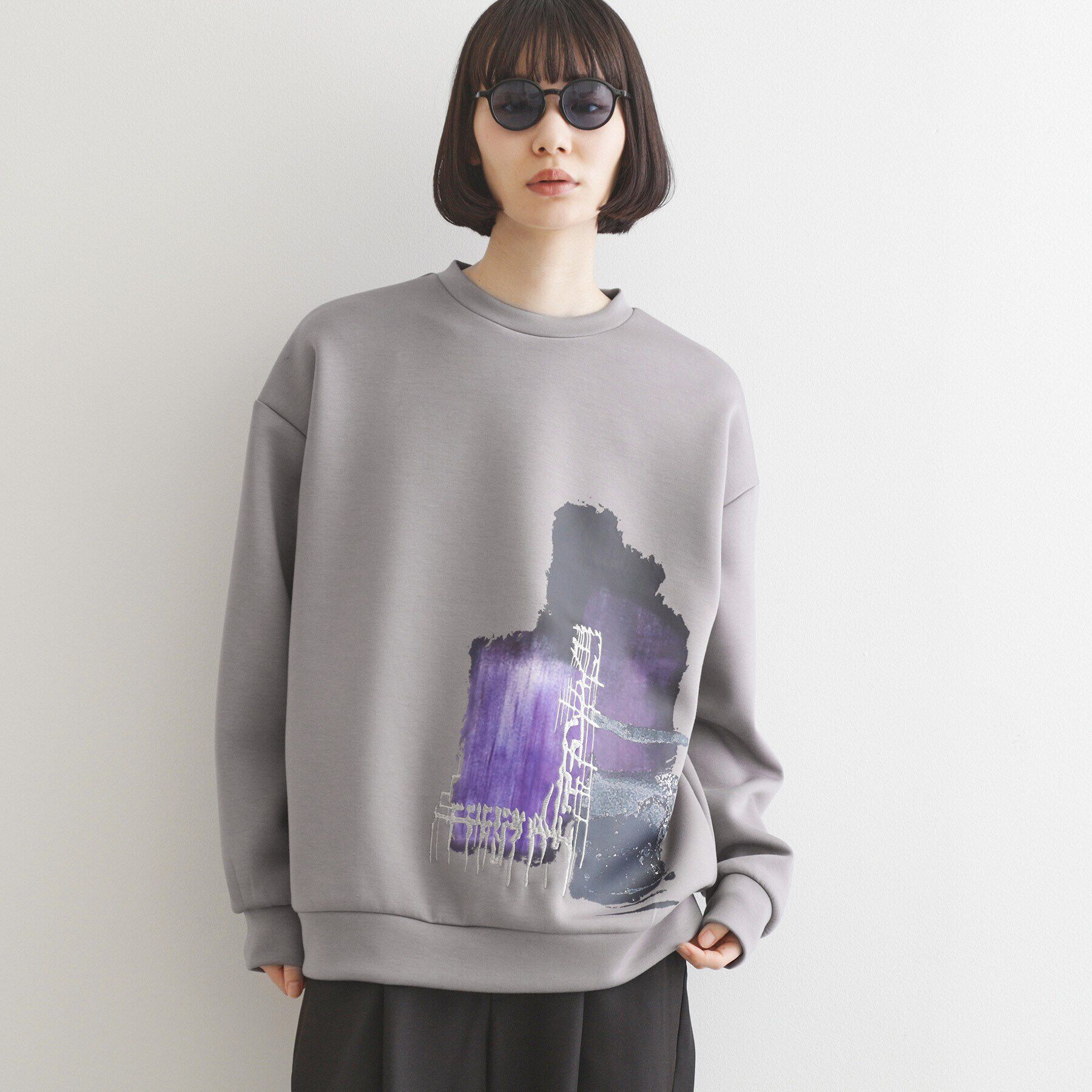 tk.TAKEO KIKUCHI「アブストラクトエンブロカットソー」|Tシャツ・カットソー|