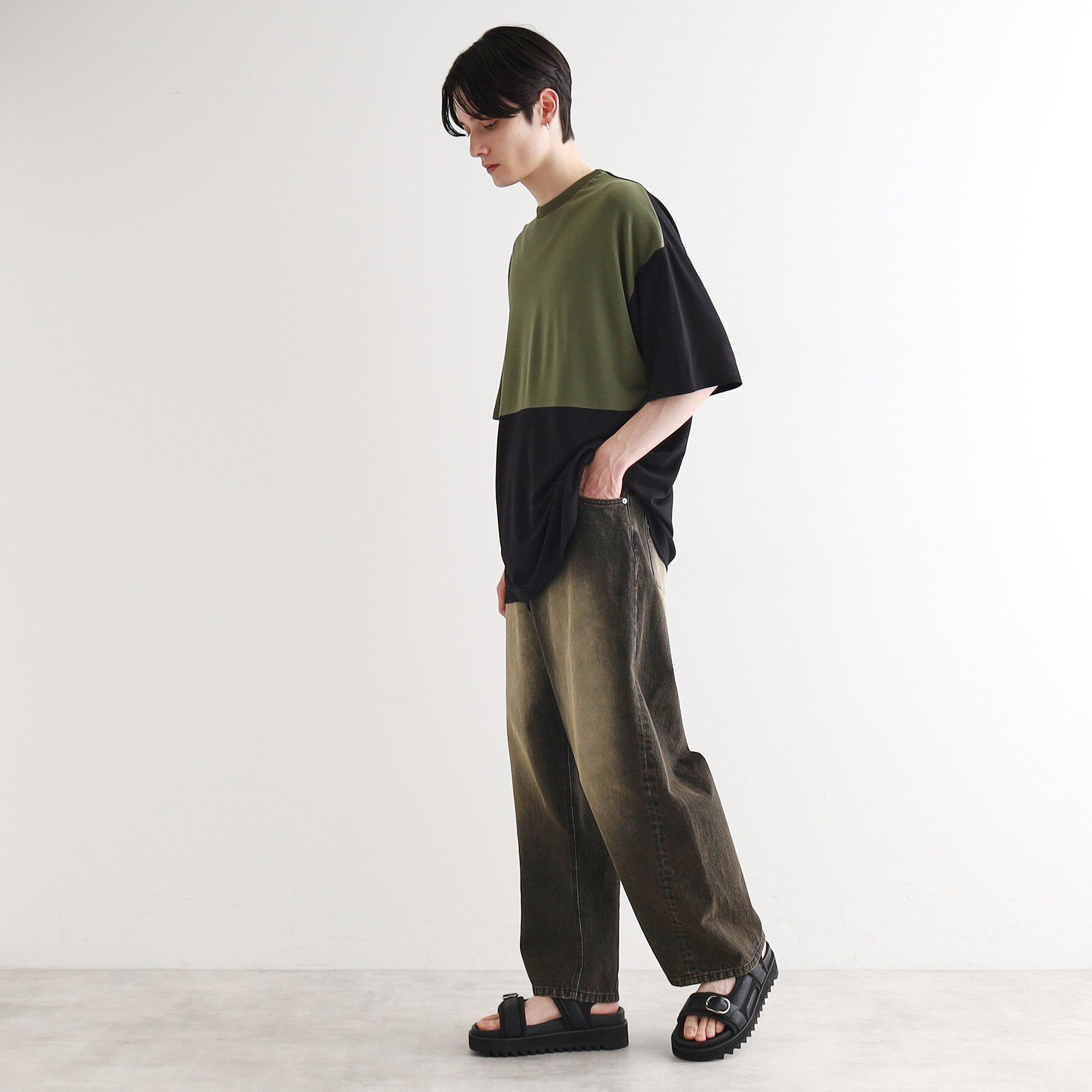 tk.TAKEO KIKUCHI「【UV／接触冷感】切替アソートTシャツ」|Tシャツ・カットソー|