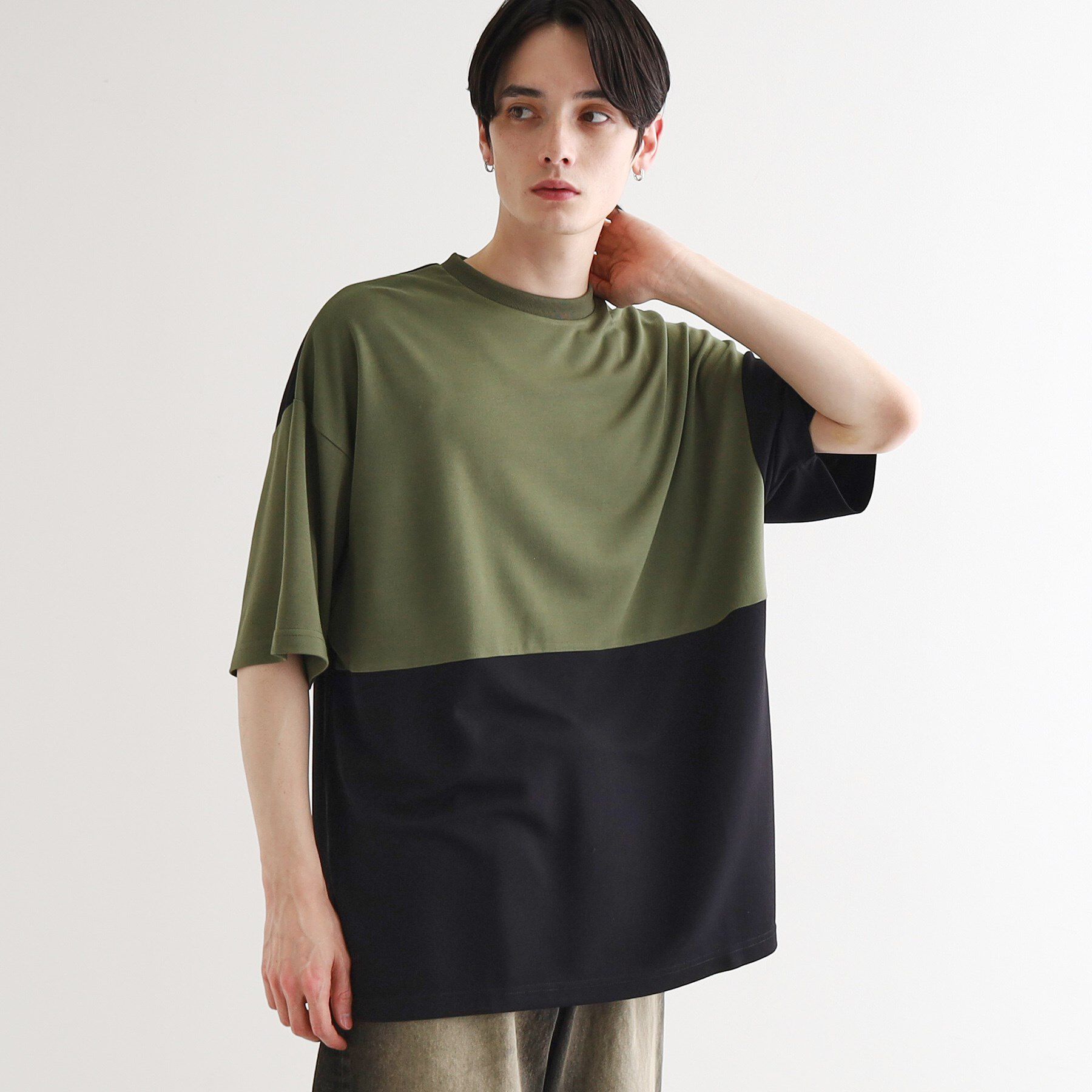 tk.TAKEO KIKUCHI「【UV／接触冷感】切替アソートTシャツ」|Tシャツ・カットソー|