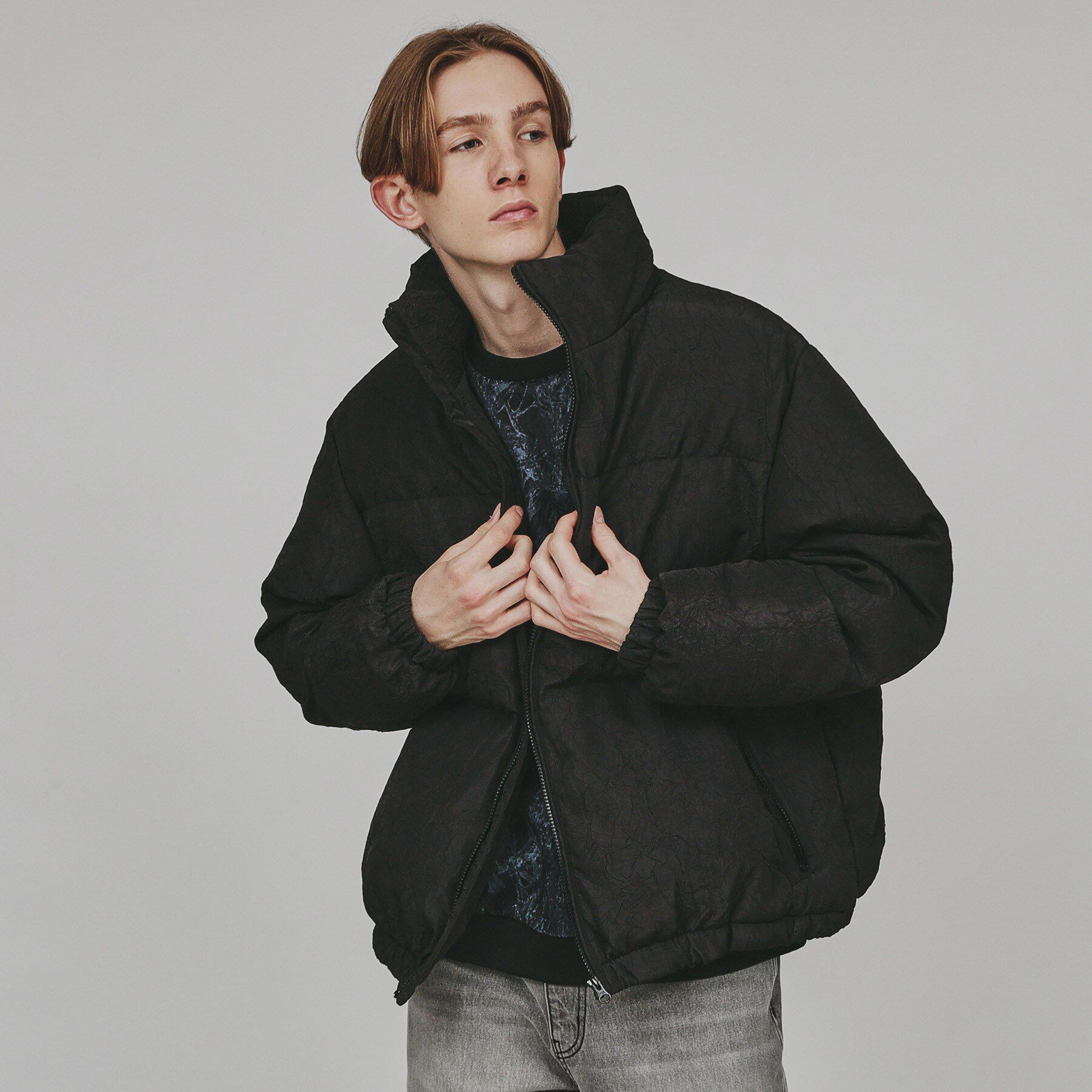 tk.TAKEO KIKUCHI「アソート中綿スタンドブルゾン」|ブルゾン・スタジャン|