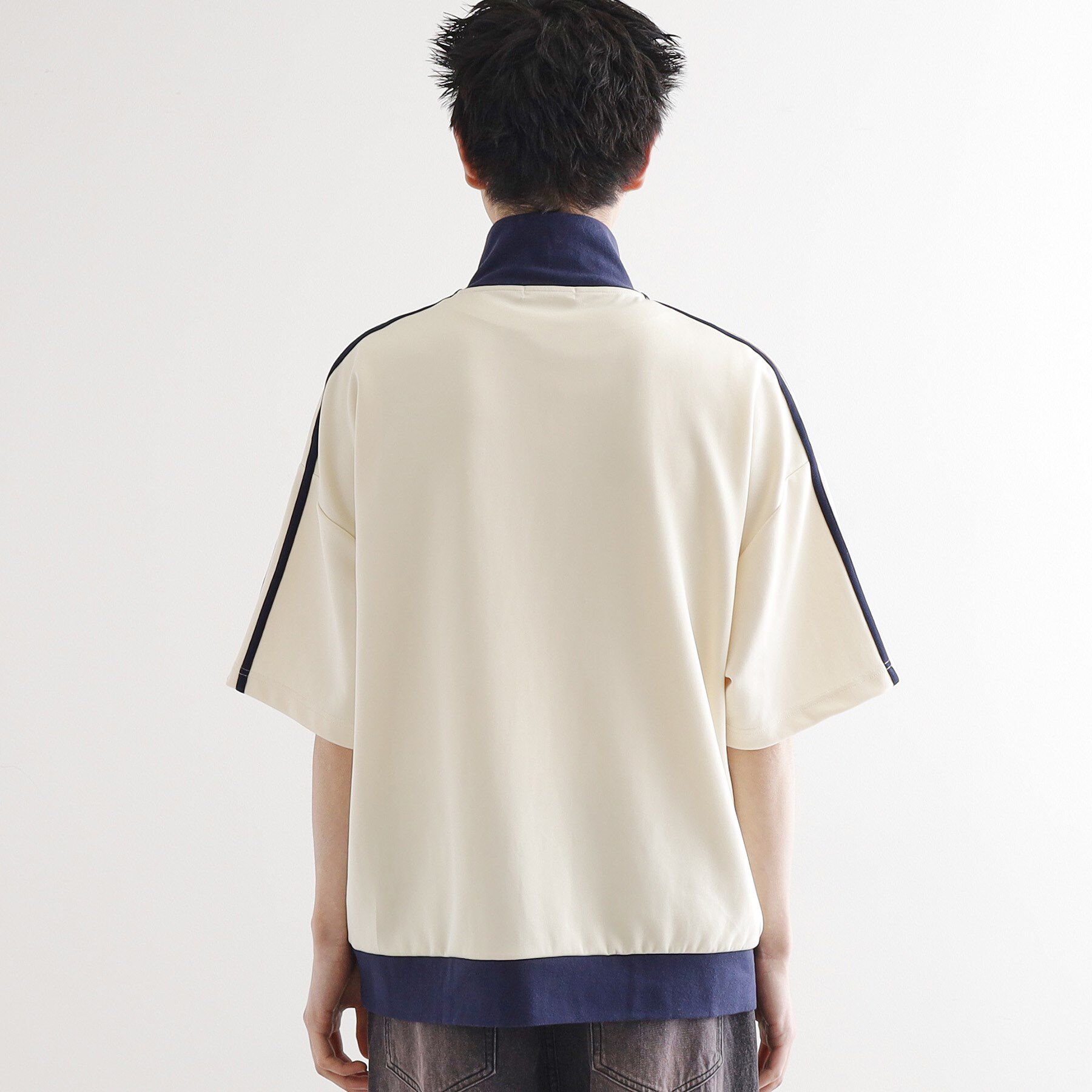 tk.TAKEO KIKUCHI「トラックジャージジャケット」|Tシャツ・カットソー|