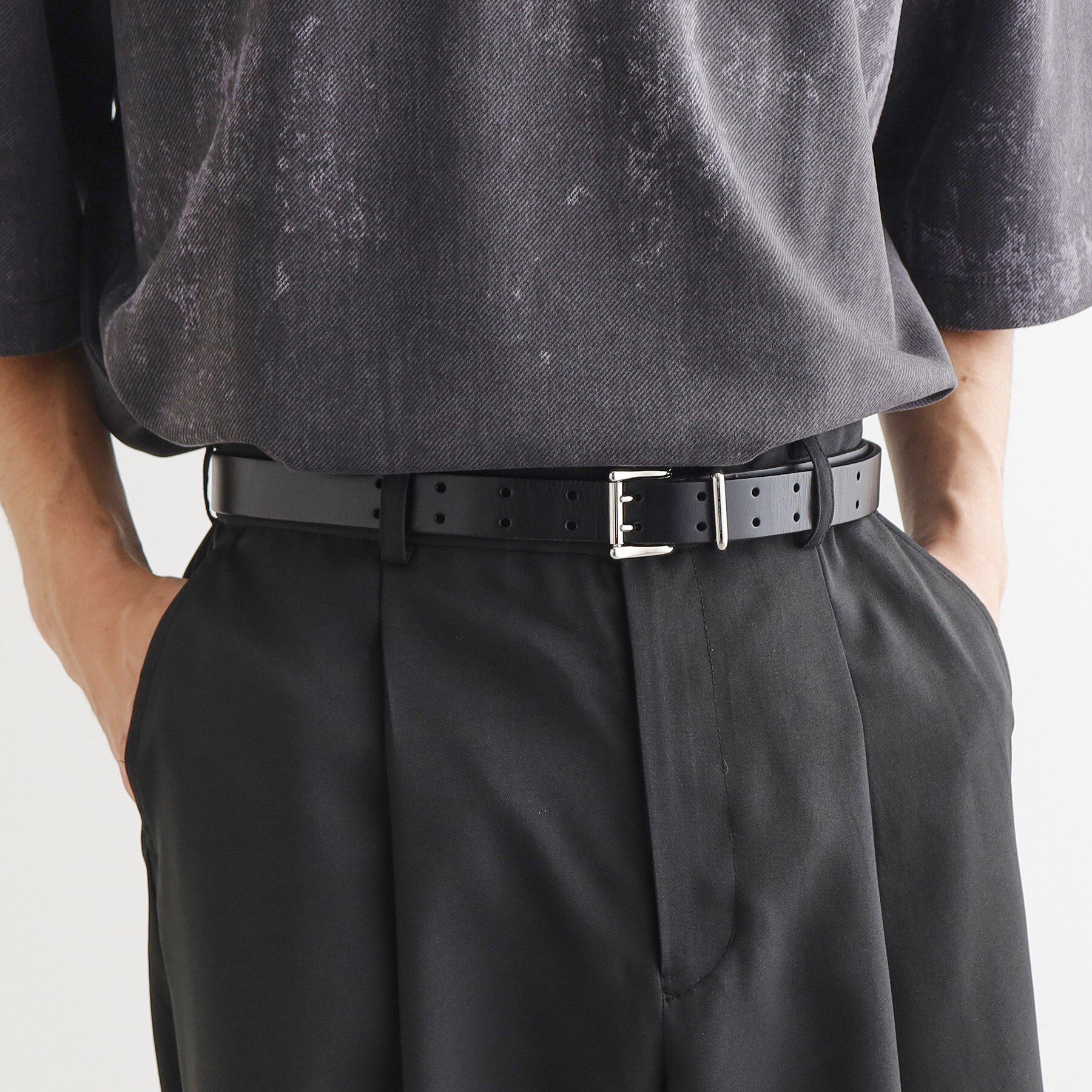 tk.TAKEO KIKUCHI「Wピンナローベルト」|ベルト|
