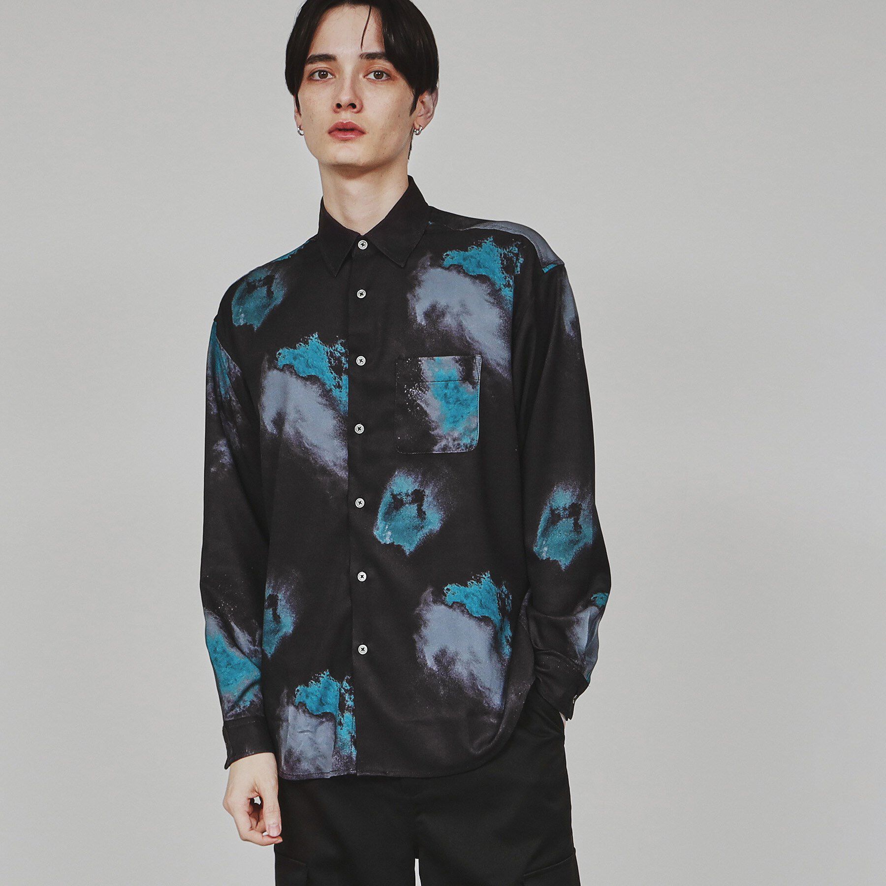 tk.TAKEO KIKUCHI「スモークパターンシャツ」|シャツ・ブラウス|