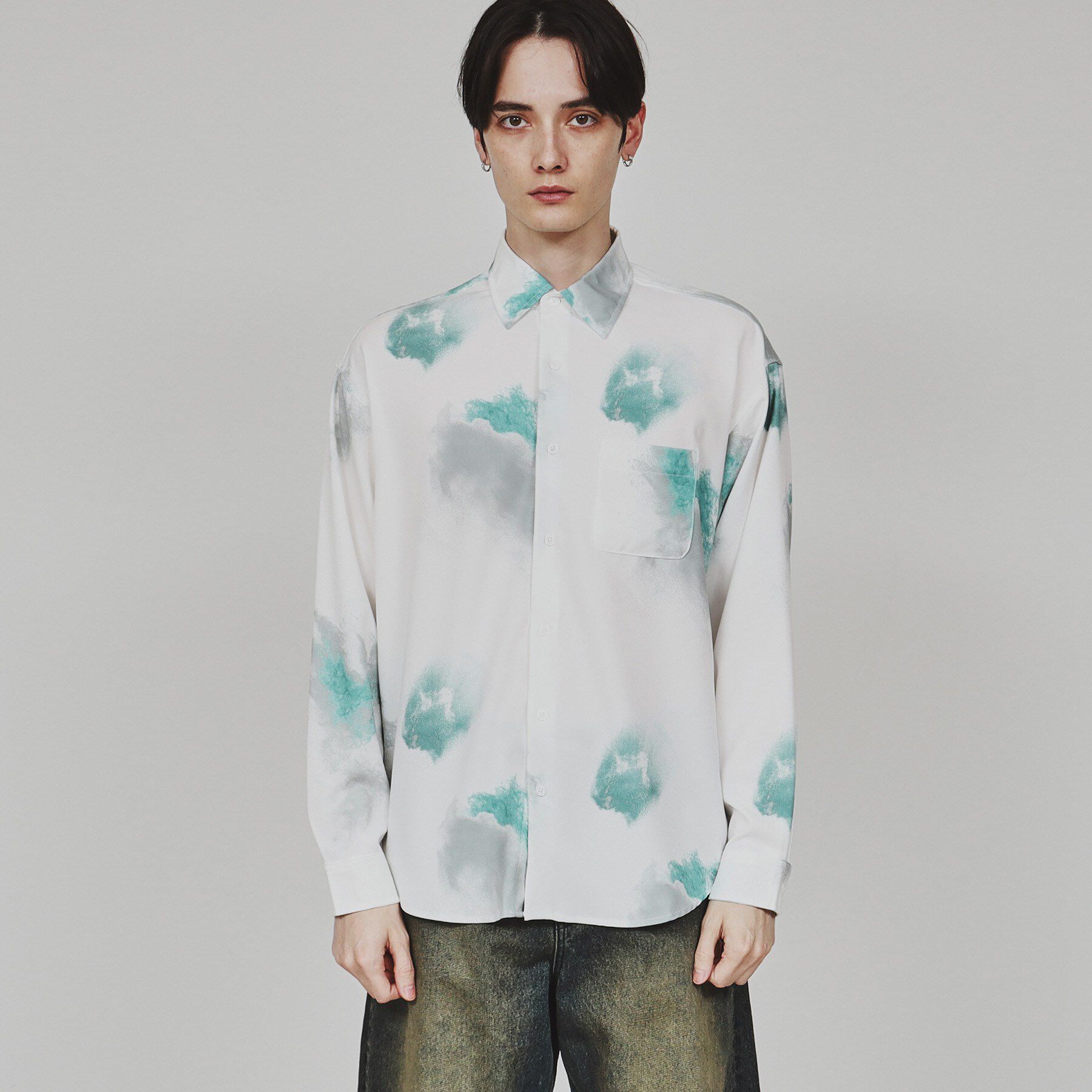 tk.TAKEO KIKUCHI「スモークパターンシャツ」|シャツ・ブラウス|