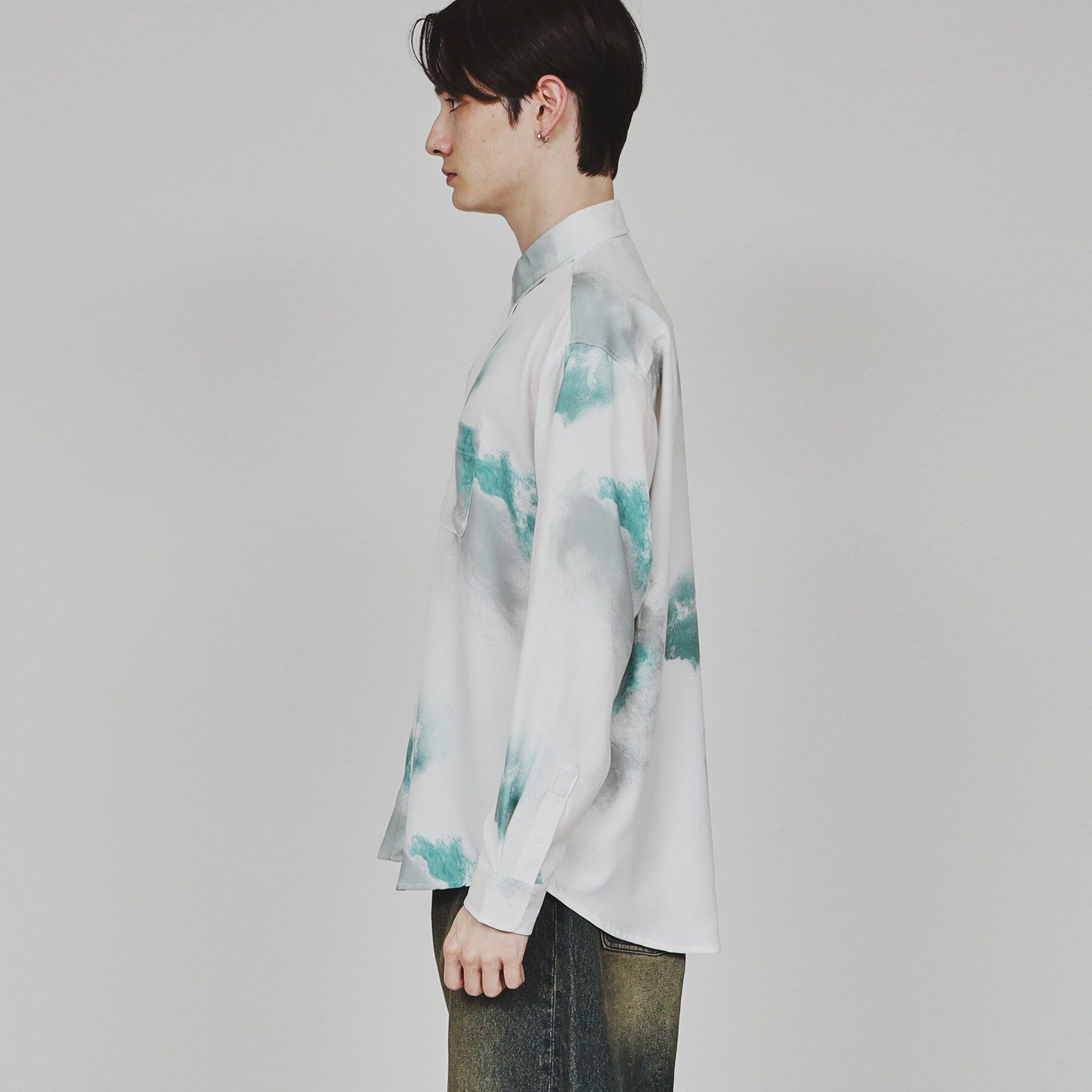 tk.TAKEO KIKUCHI「スモークパターンシャツ」|シャツ・ブラウス|