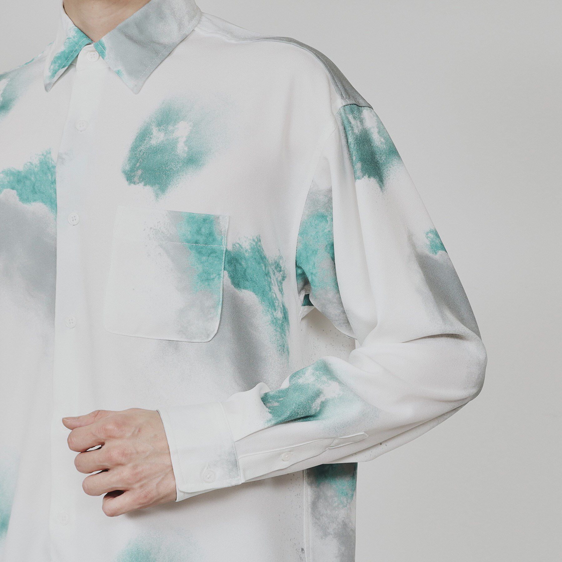 tk.TAKEO KIKUCHI「スモークパターンシャツ」|シャツ・ブラウス|