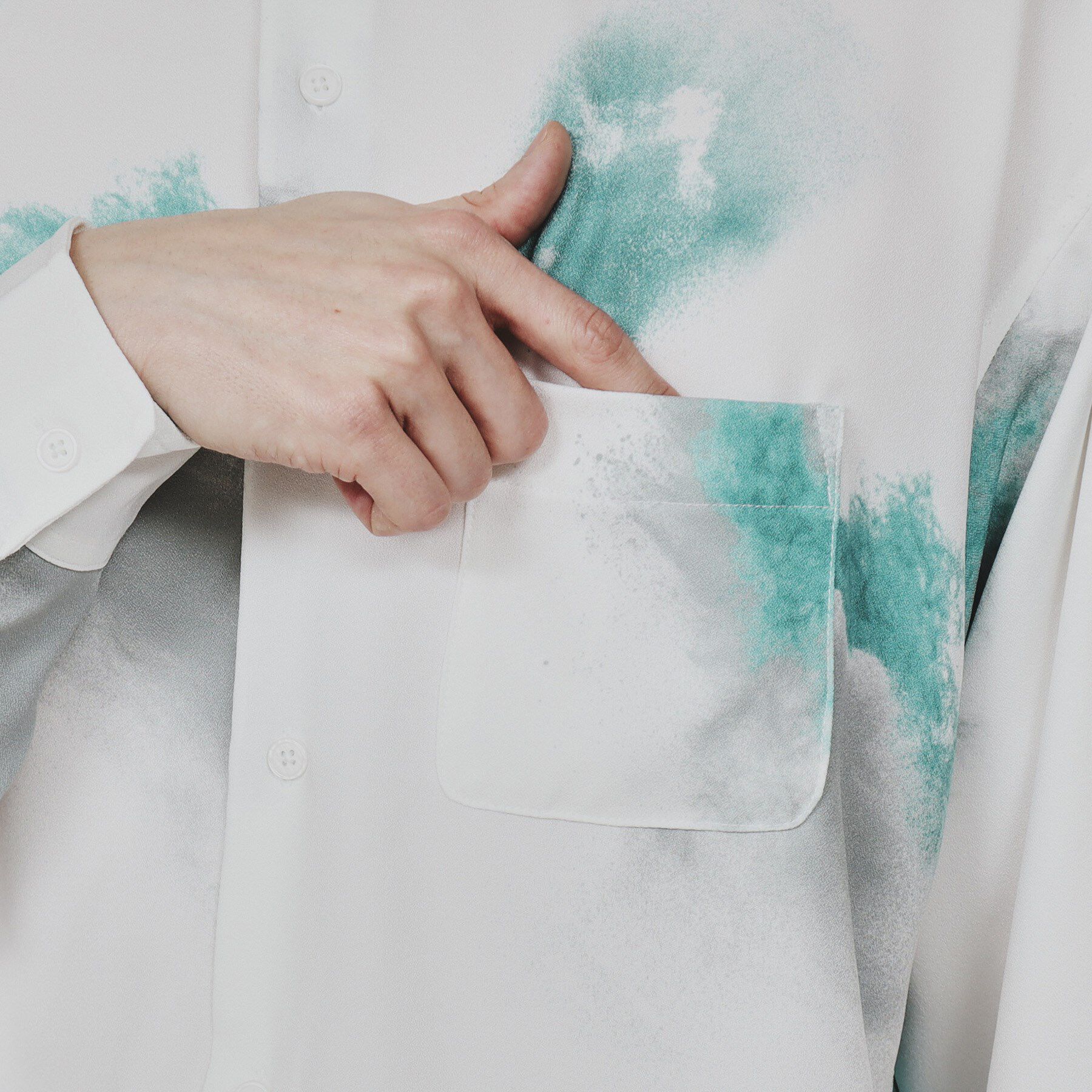 tk.TAKEO KIKUCHI「スモークパターンシャツ」|シャツ・ブラウス|