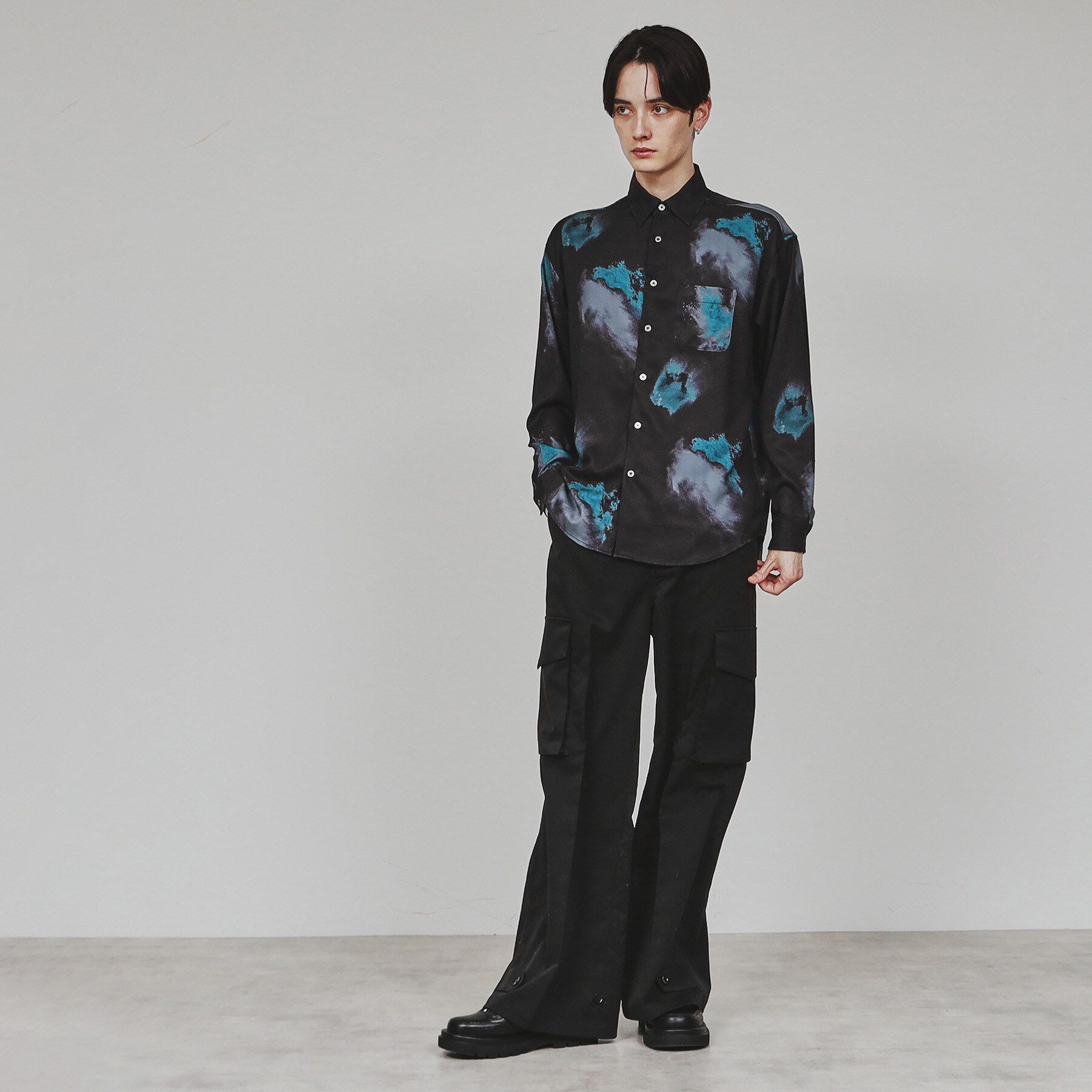 tk.TAKEO KIKUCHI「スモークパターンシャツ」|シャツ・ブラウス|