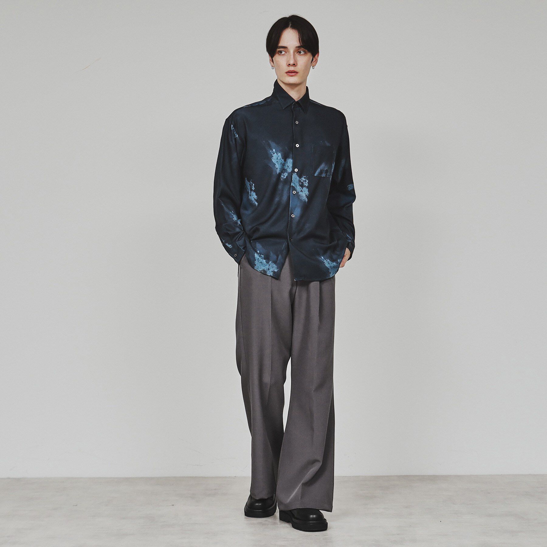 tk.TAKEO KIKUCHI「スモークパターンシャツ」|シャツ・ブラウス|