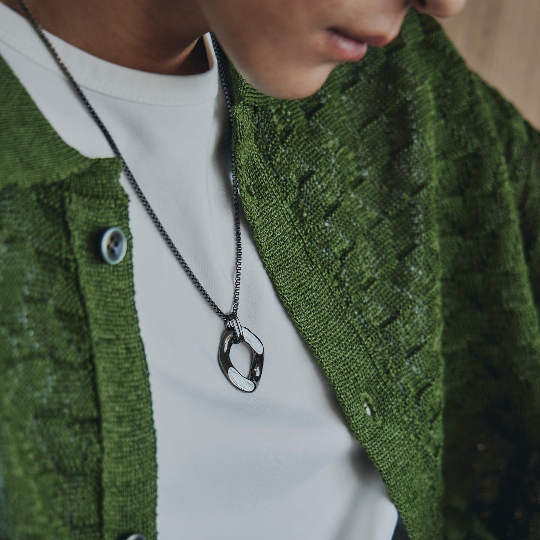 tk.TAKEO KIKUCHI「アクセントネックレス」|ネックレス|